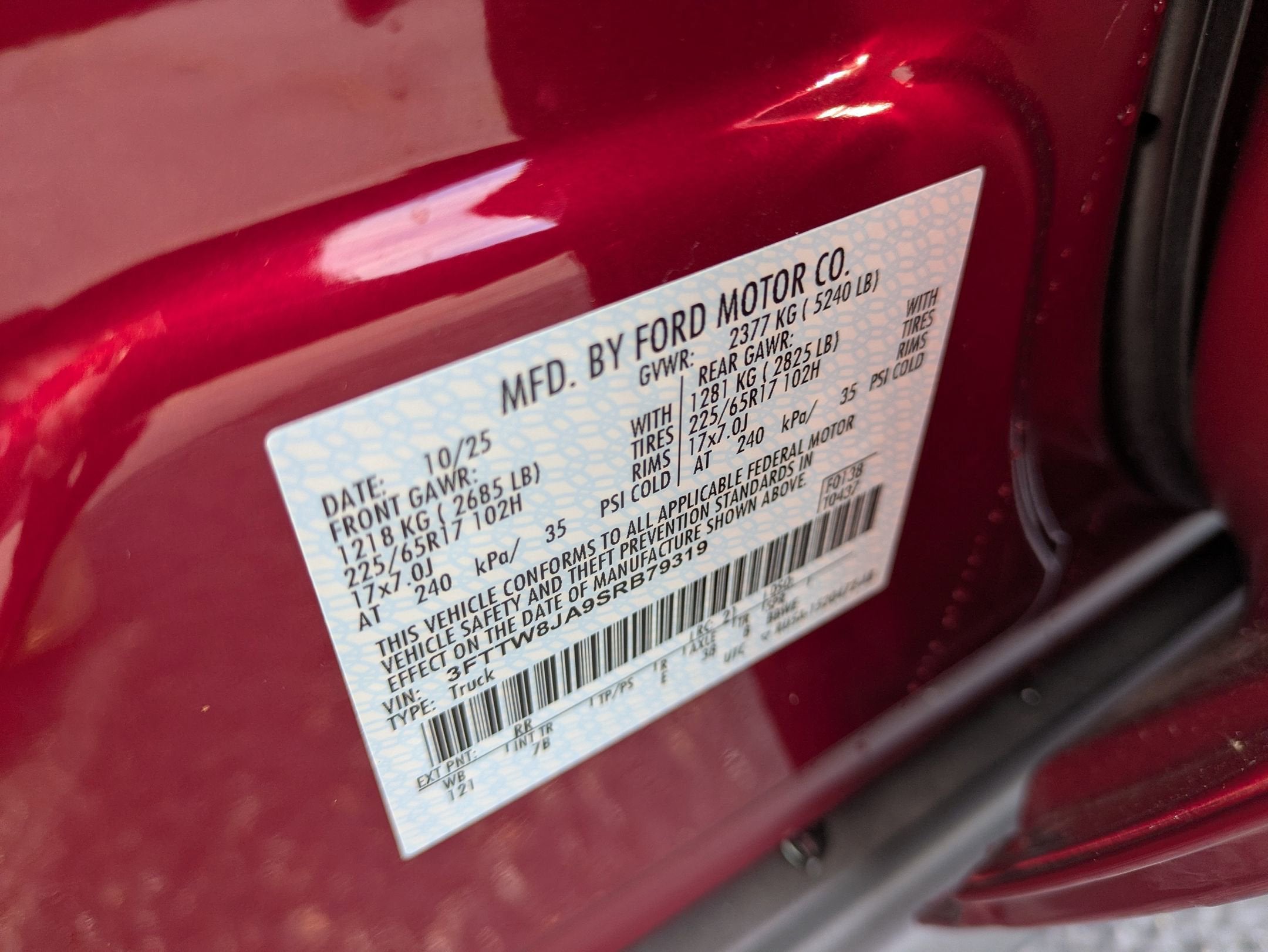 2025 Ford Maverick XLT