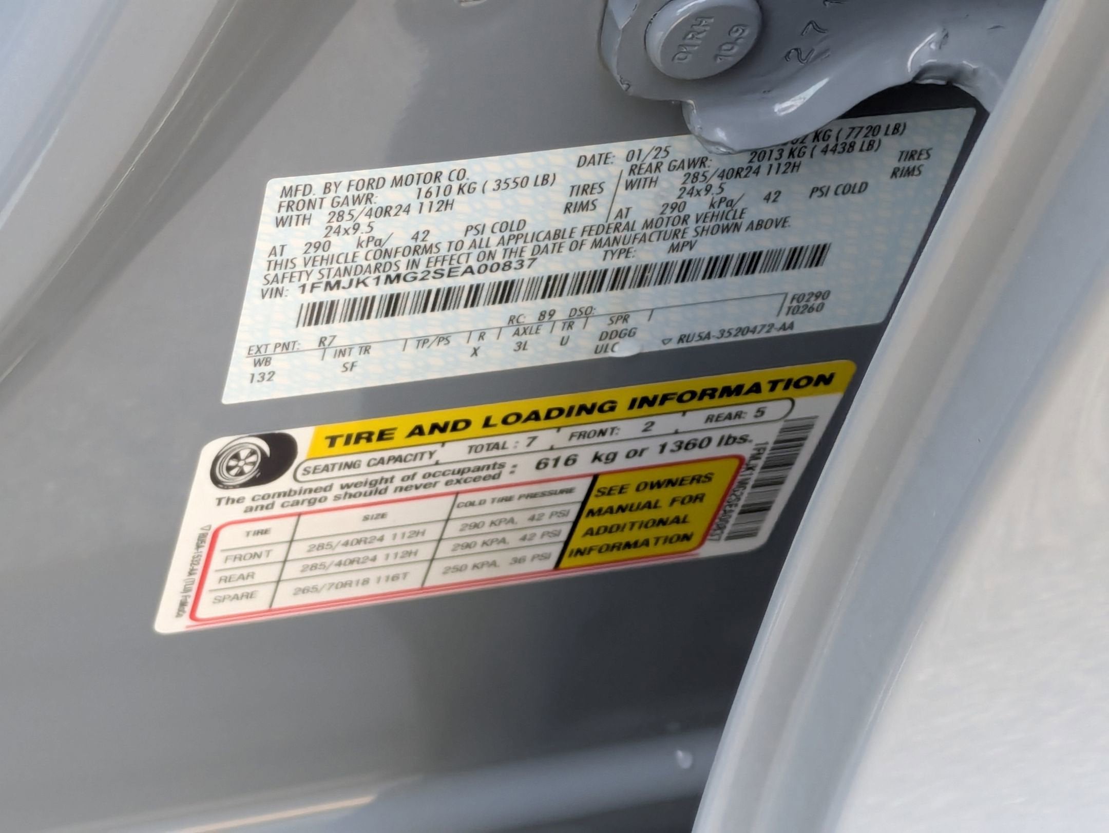 2025 Ford Expedition Max Platinum