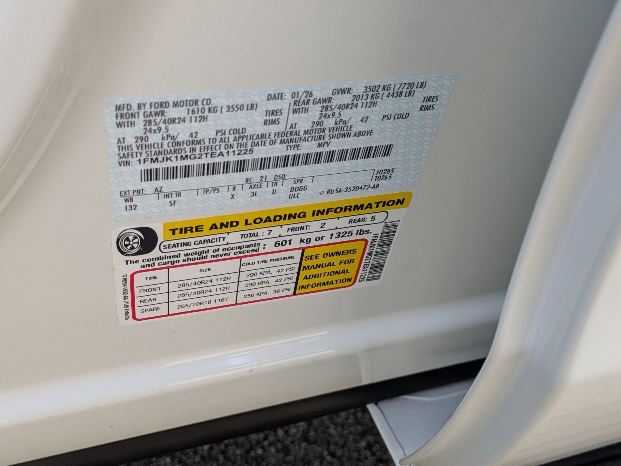 2026 Ford Expedition Max Platinum