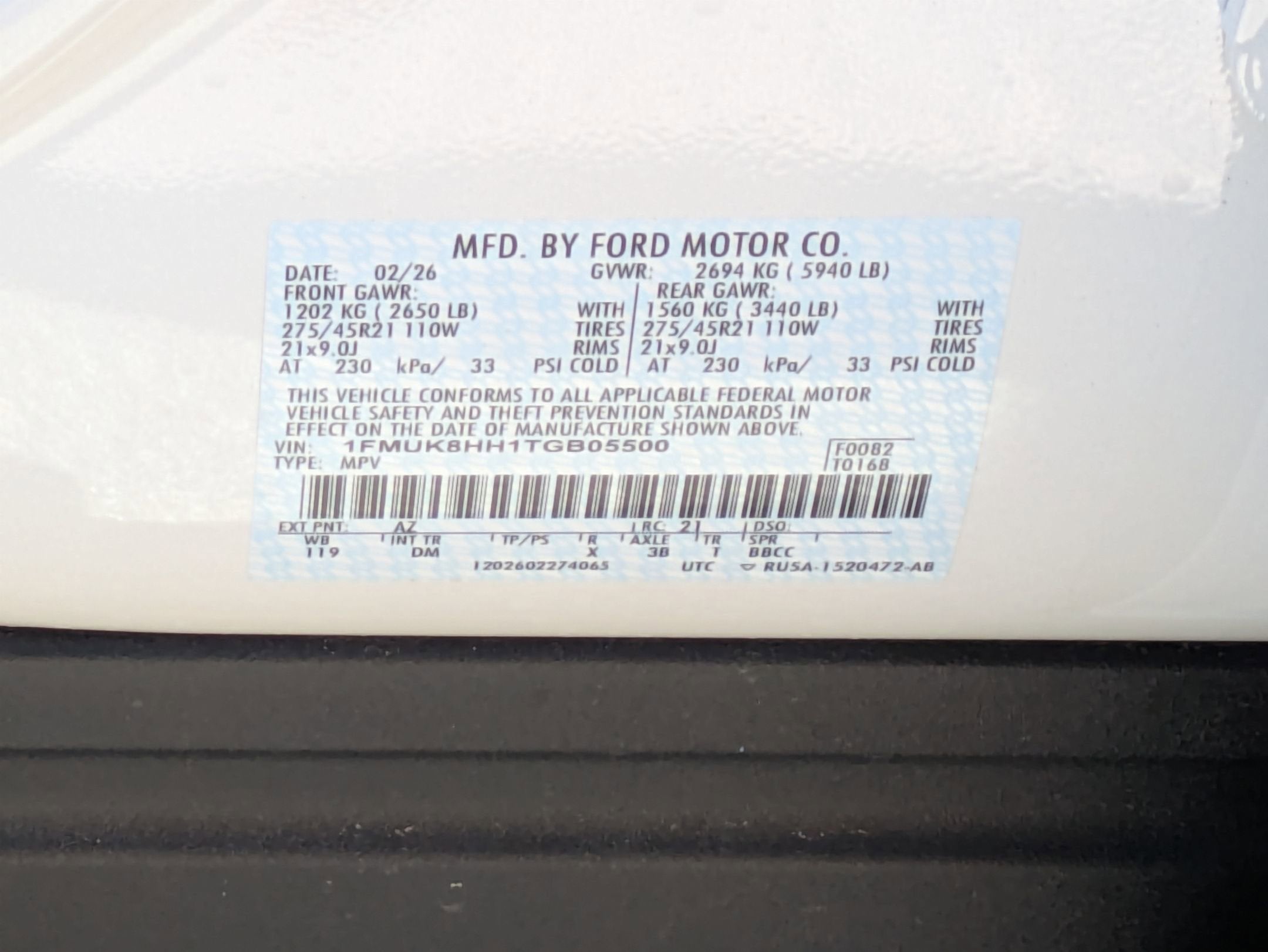 2026 Ford Explorer Platinum