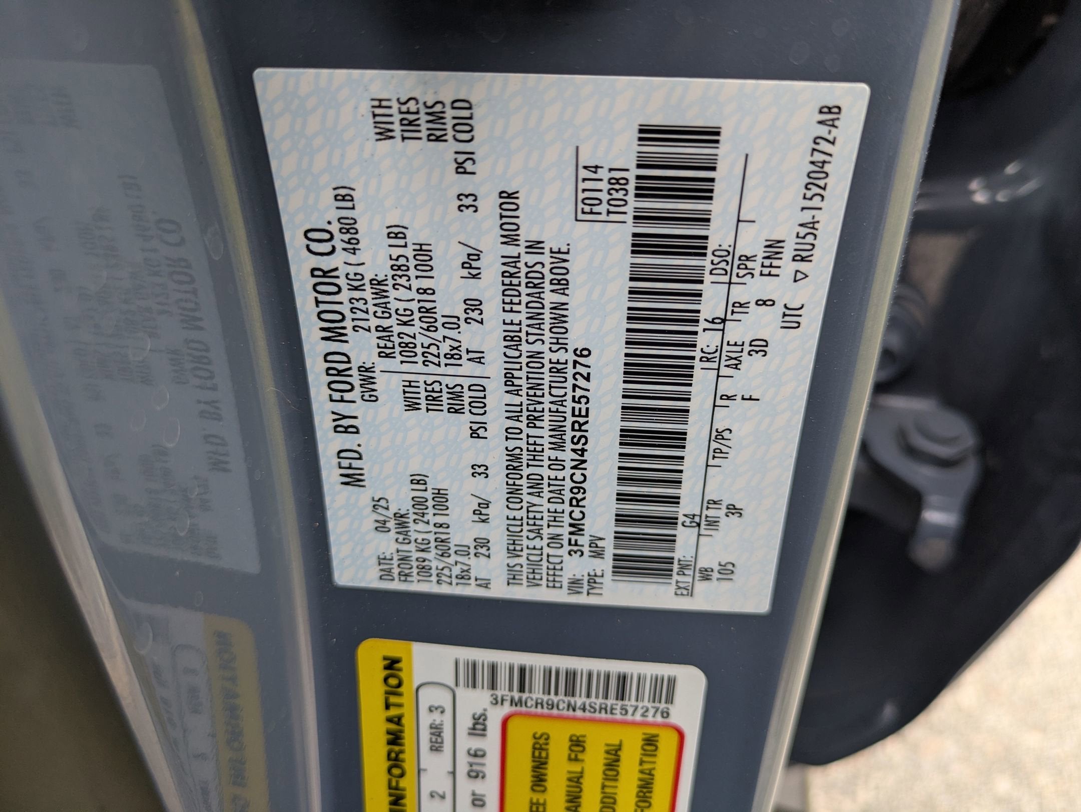 2025 Ford Bronco Sport Outer Banks