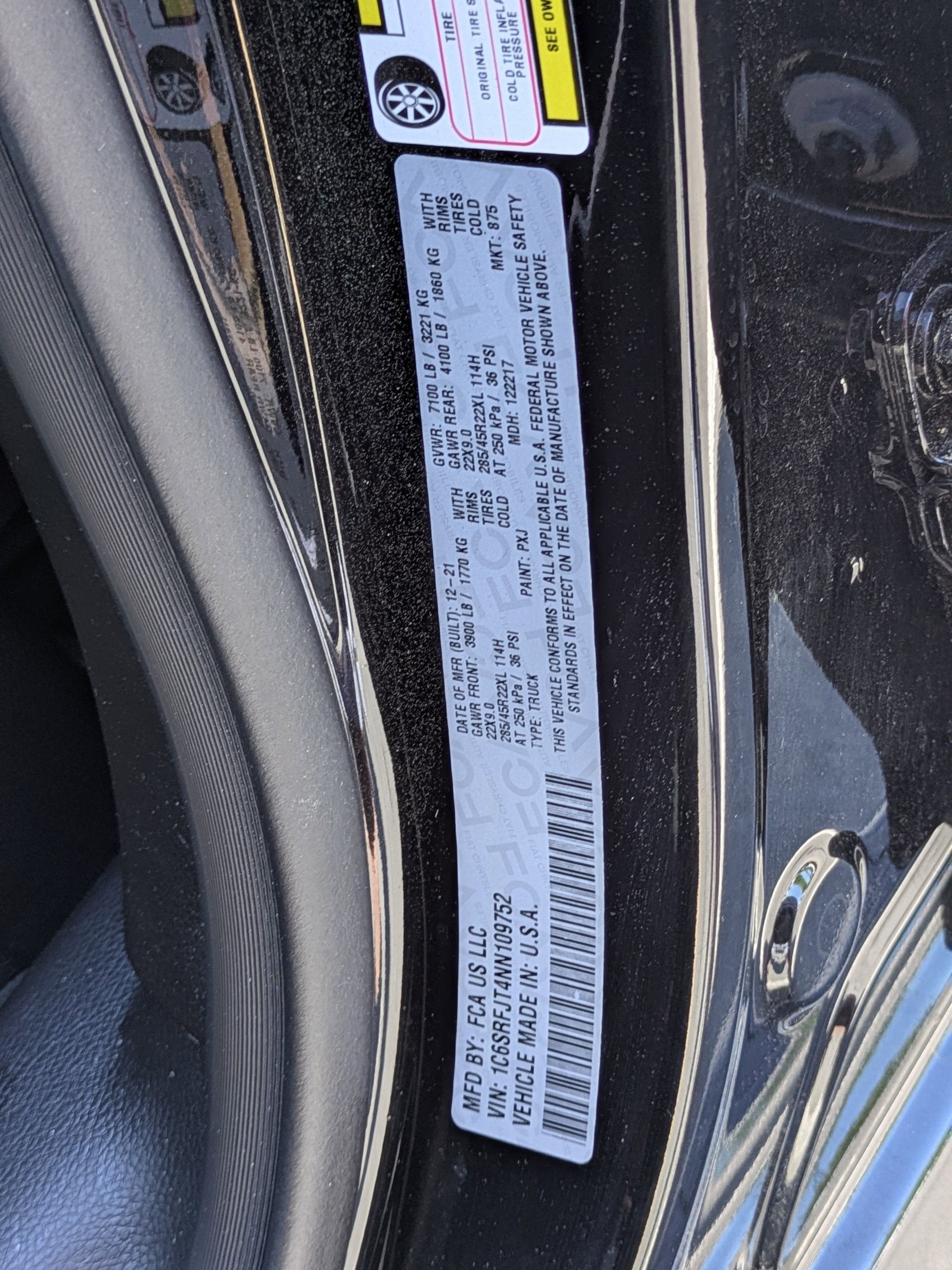 2022 RAM 1500 Laramie