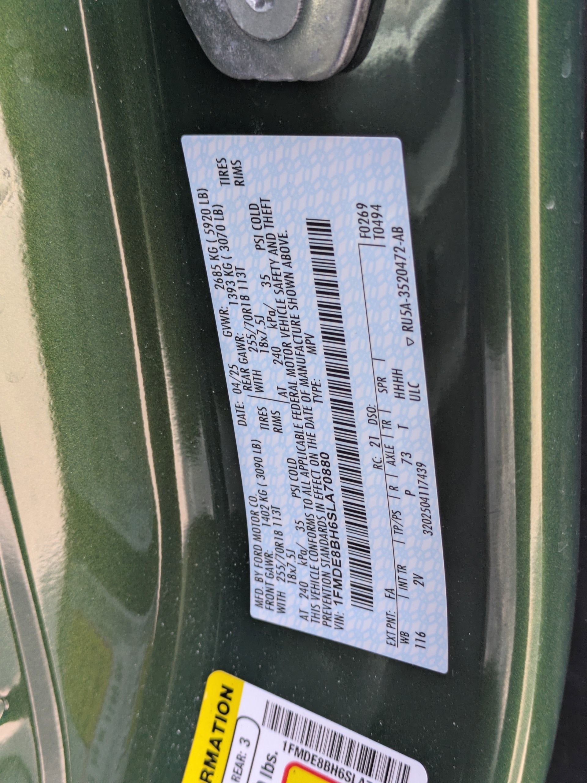 2025 Ford Bronco Outer Banks