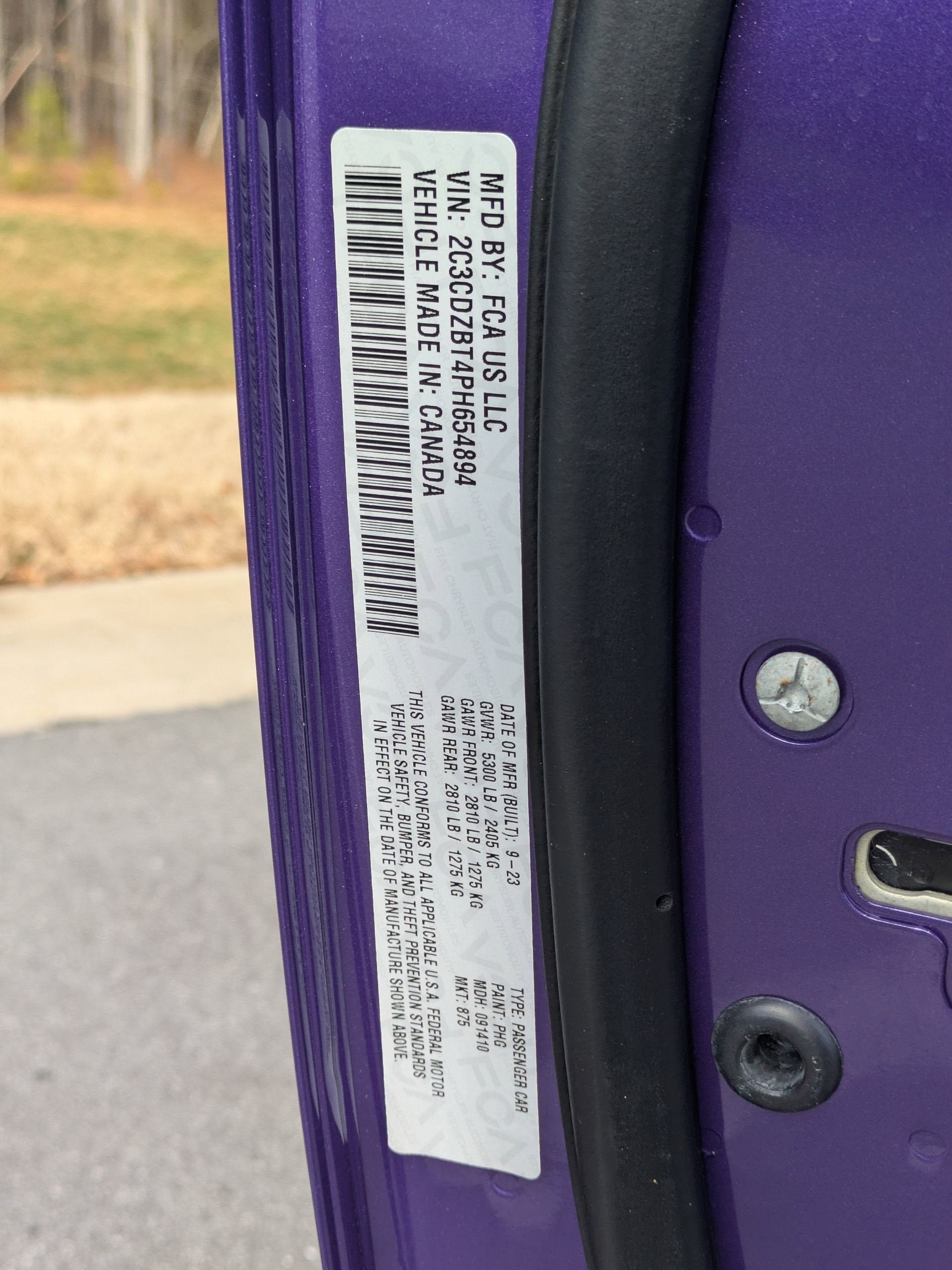 2023 Dodge Challenger R/T