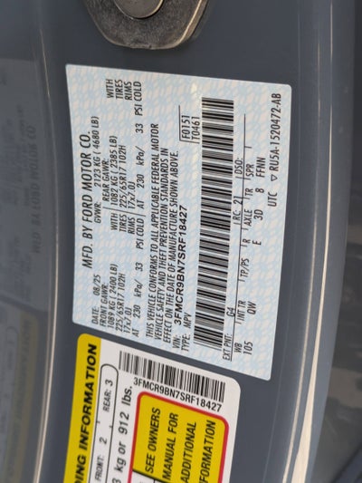 2025 Ford Bronco Sport Big Bend