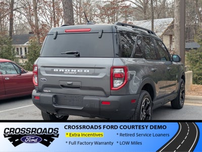 2025 Ford Bronco Sport Outer Banks - Crossroads Courtesy Demo
