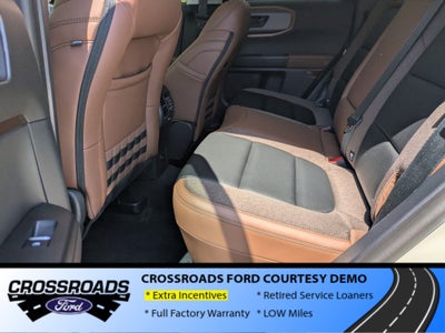 2025 Ford Bronco Sport Outer Banks - Crossroads Courtesy Demo