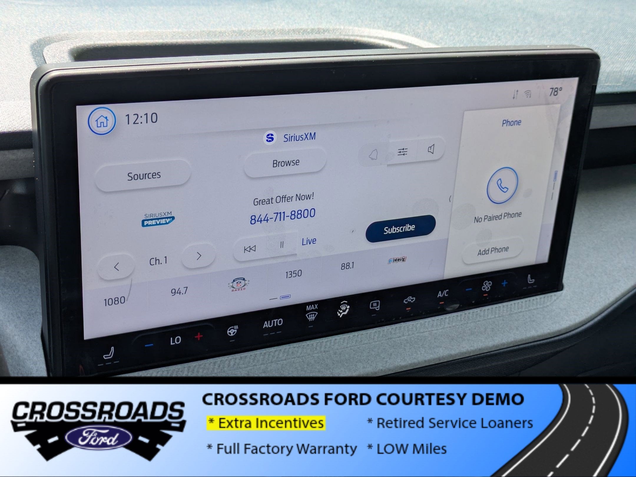 2026 Ford Maverick XLT - Crossroads Courtesy Demo