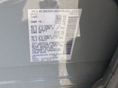 2024 Nissan Pathfinder Platinum