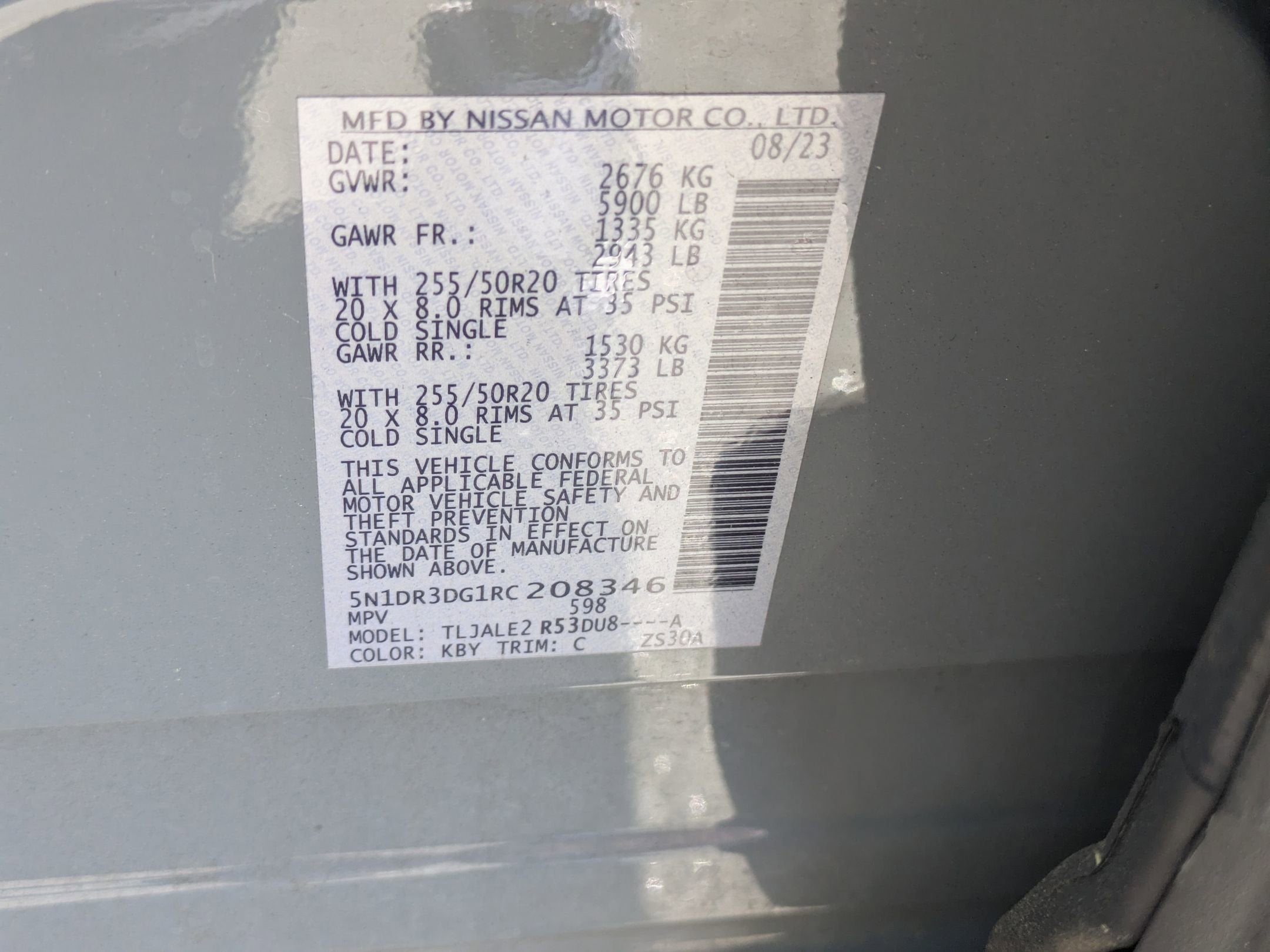 2024 Nissan Pathfinder Platinum