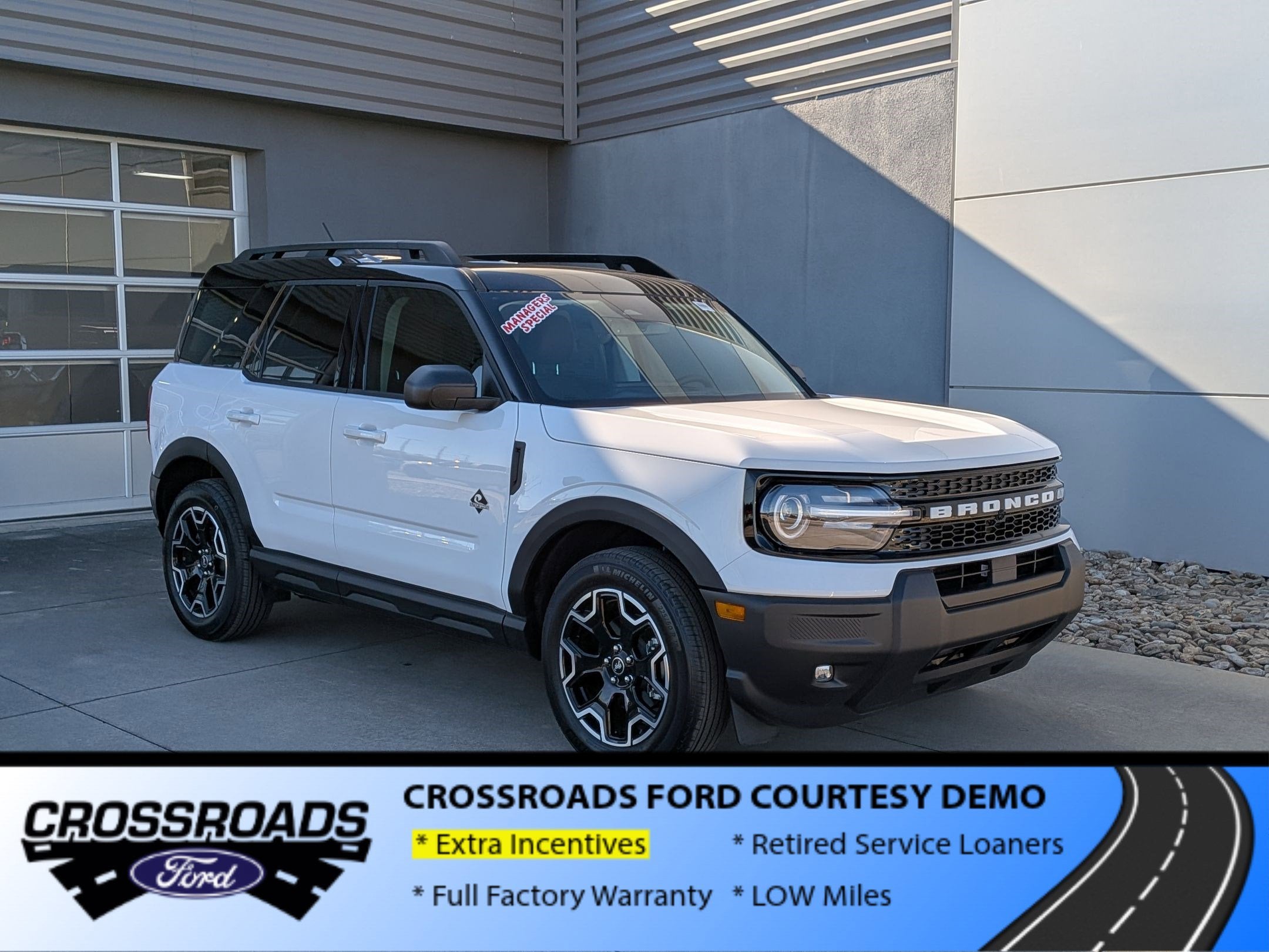 2025 Ford Bronco Sport Outer Banks - Crossroads Courtesy Demo