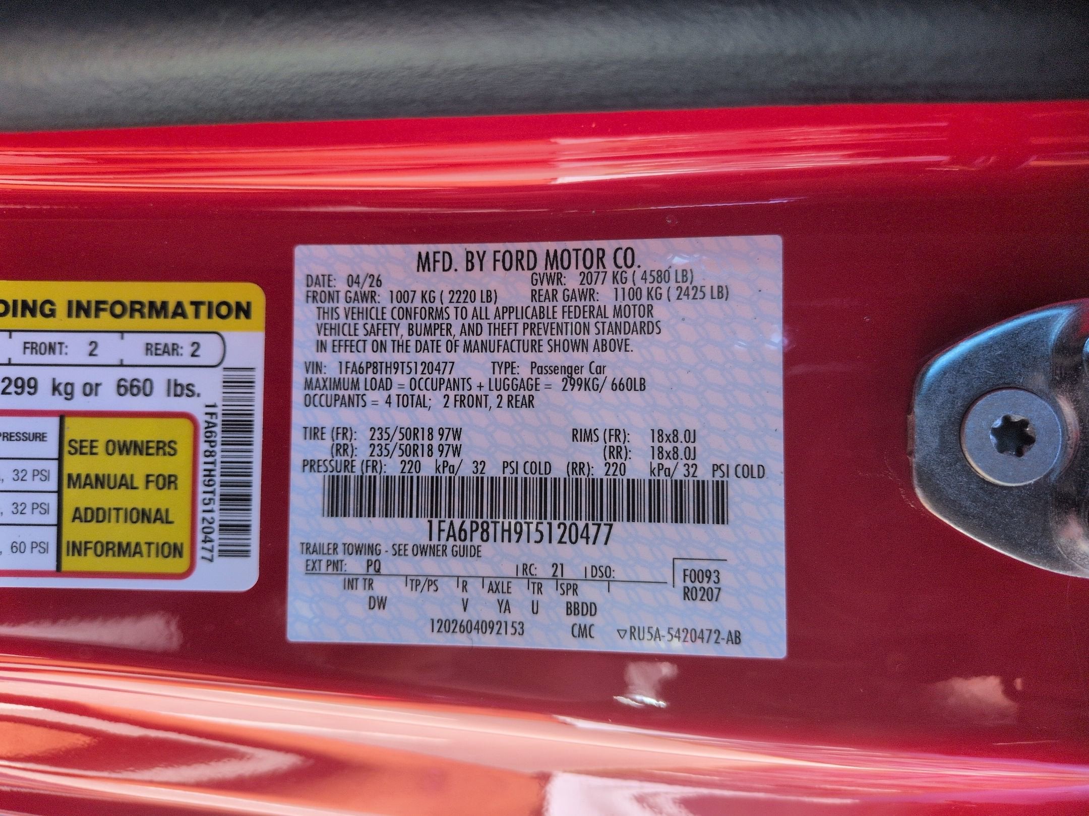 2026 Ford Mustang EcoBoost