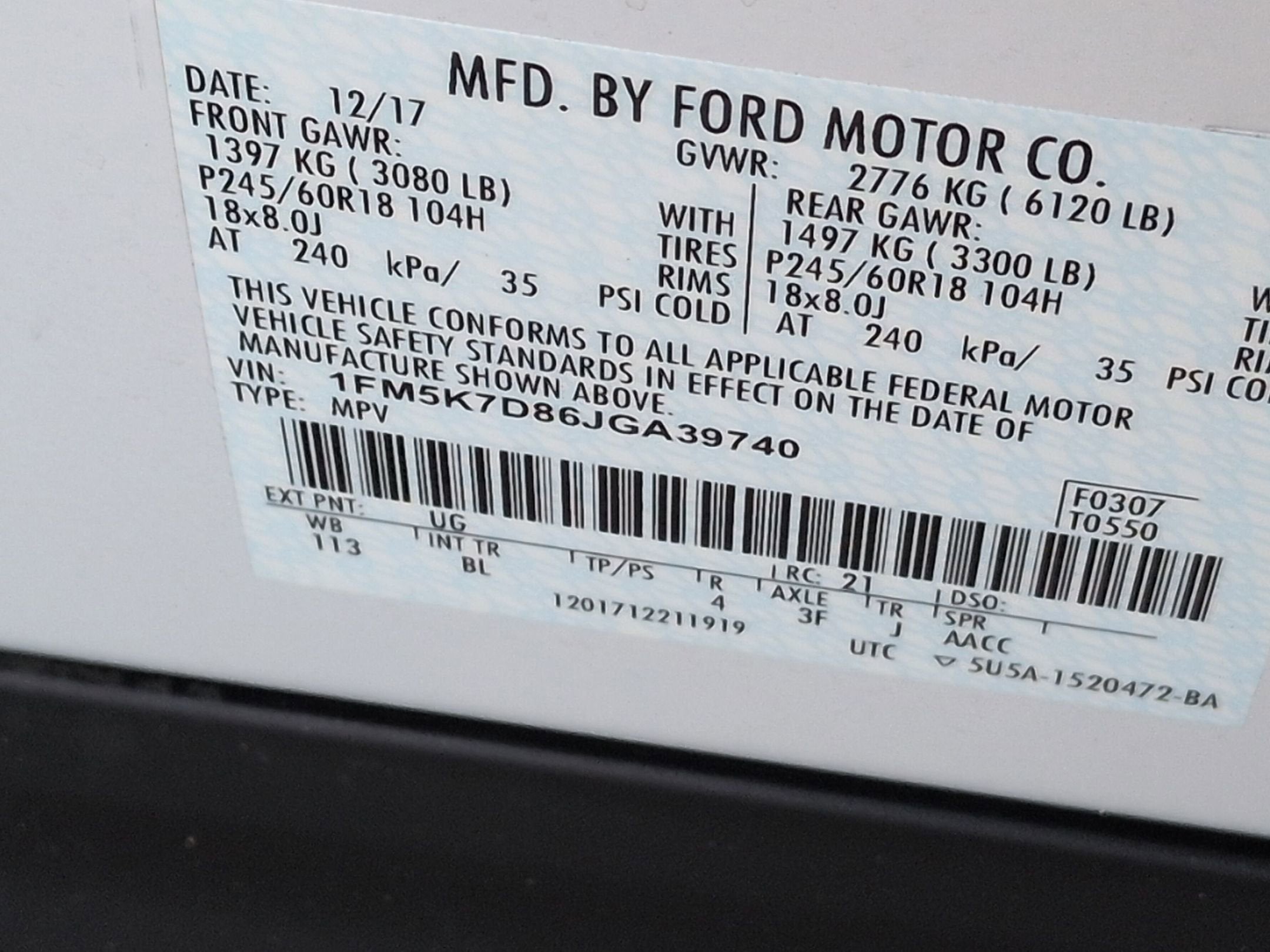 2018 Ford Explorer XLT