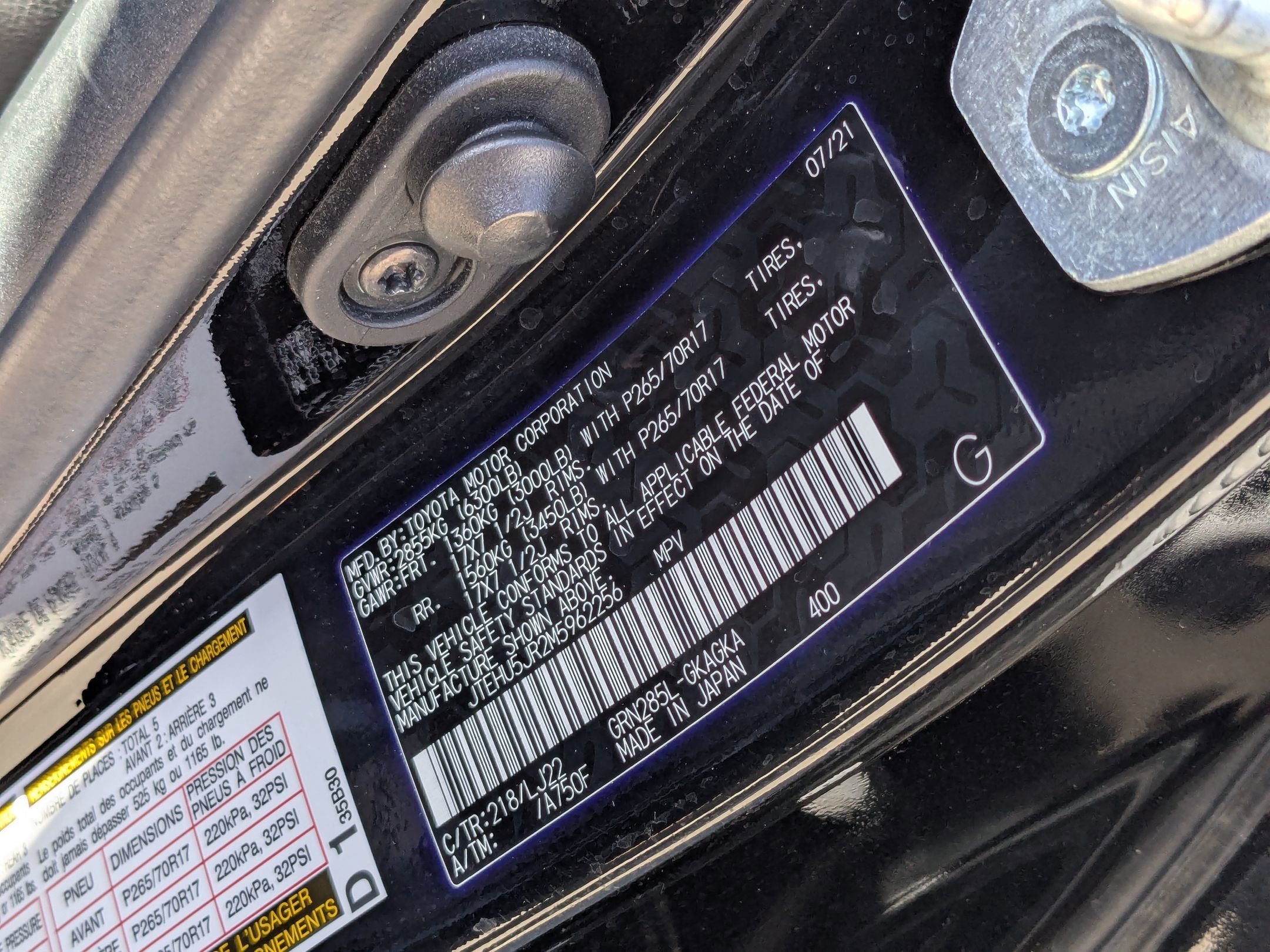 2021 Toyota 4Runner Venture