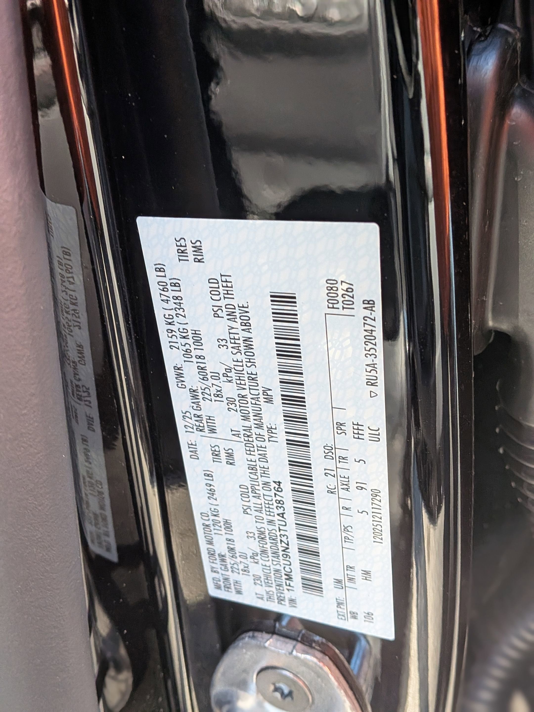 2026 Ford Escape ST-Line Select