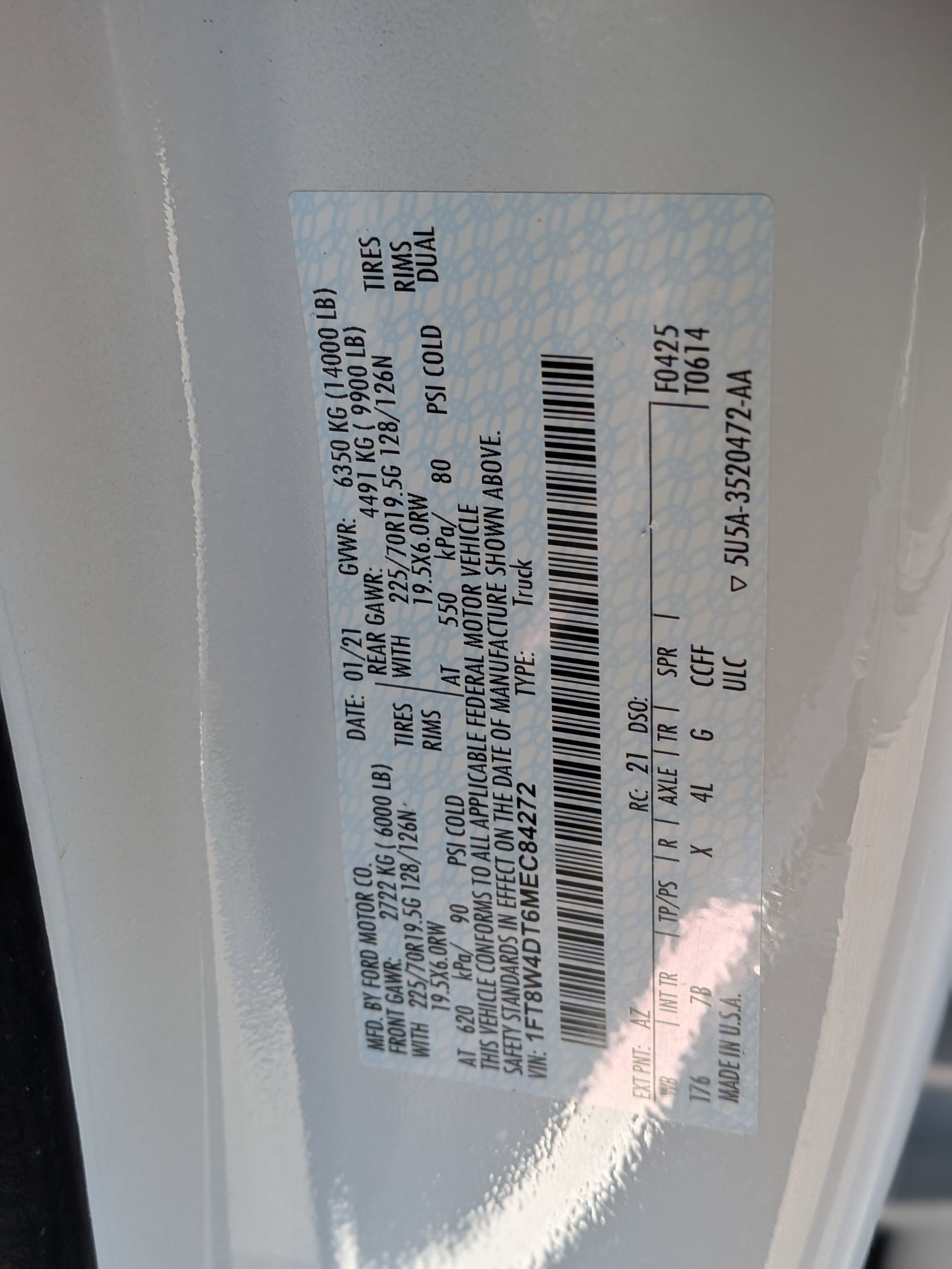 2021 Ford Super Duty F-450 DRW Platinum