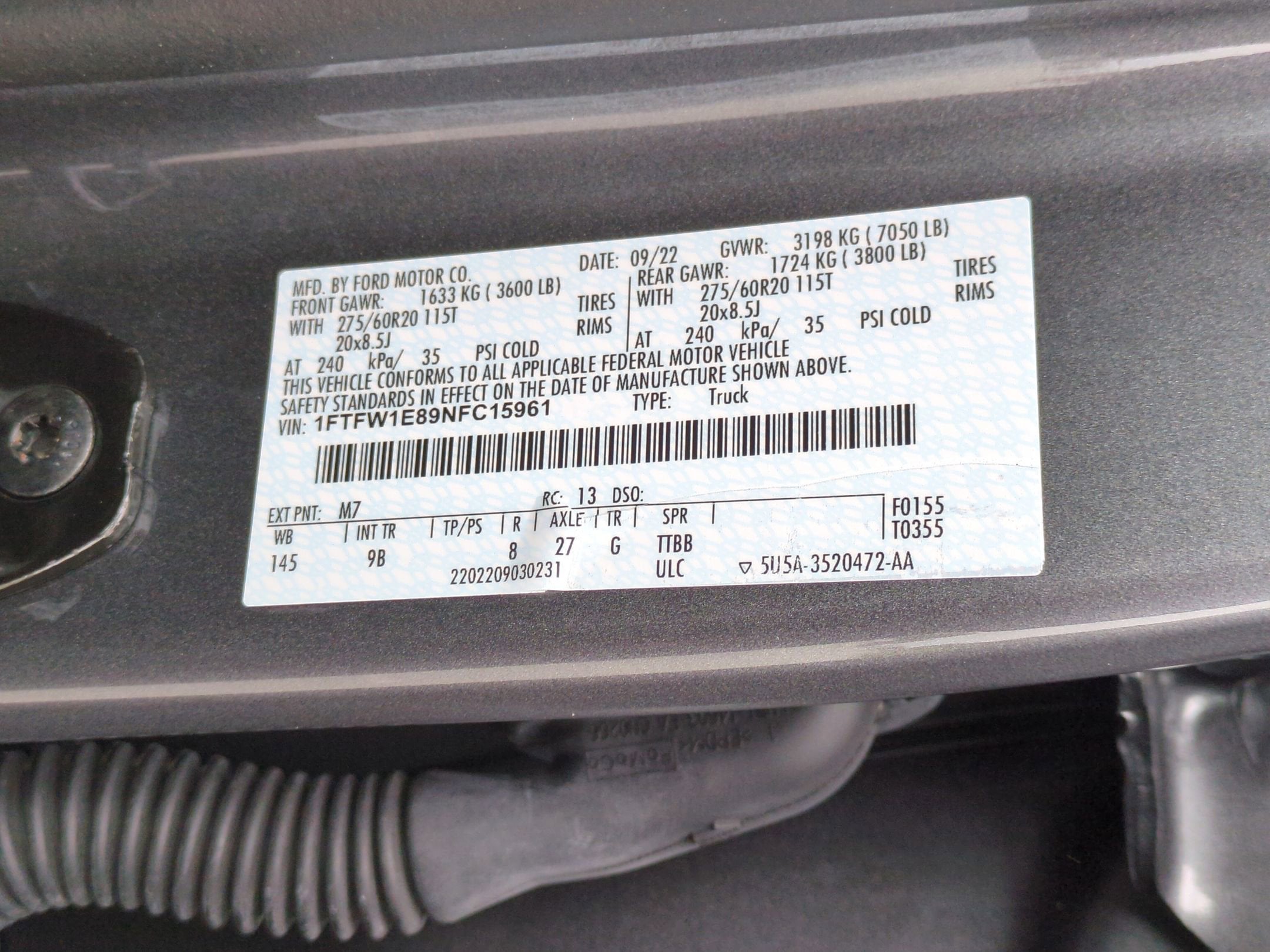 2022 Ford F-150 Platinum