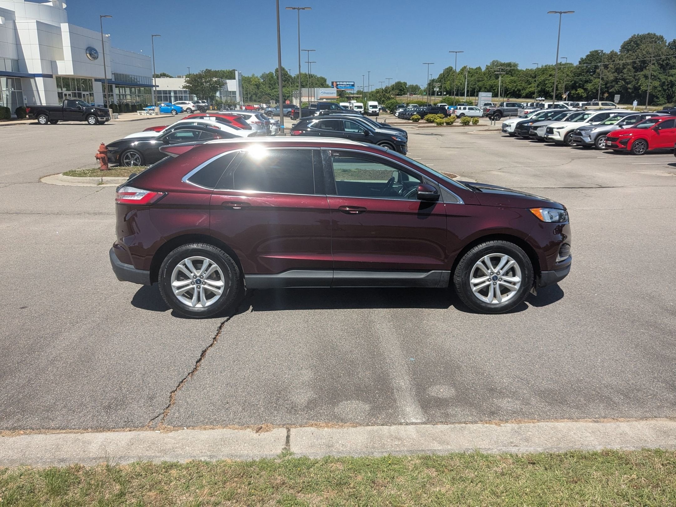 Used 2019 Ford Edge SEL with VIN 2FMPK3J92KBB44797 for sale in Prince George, VA