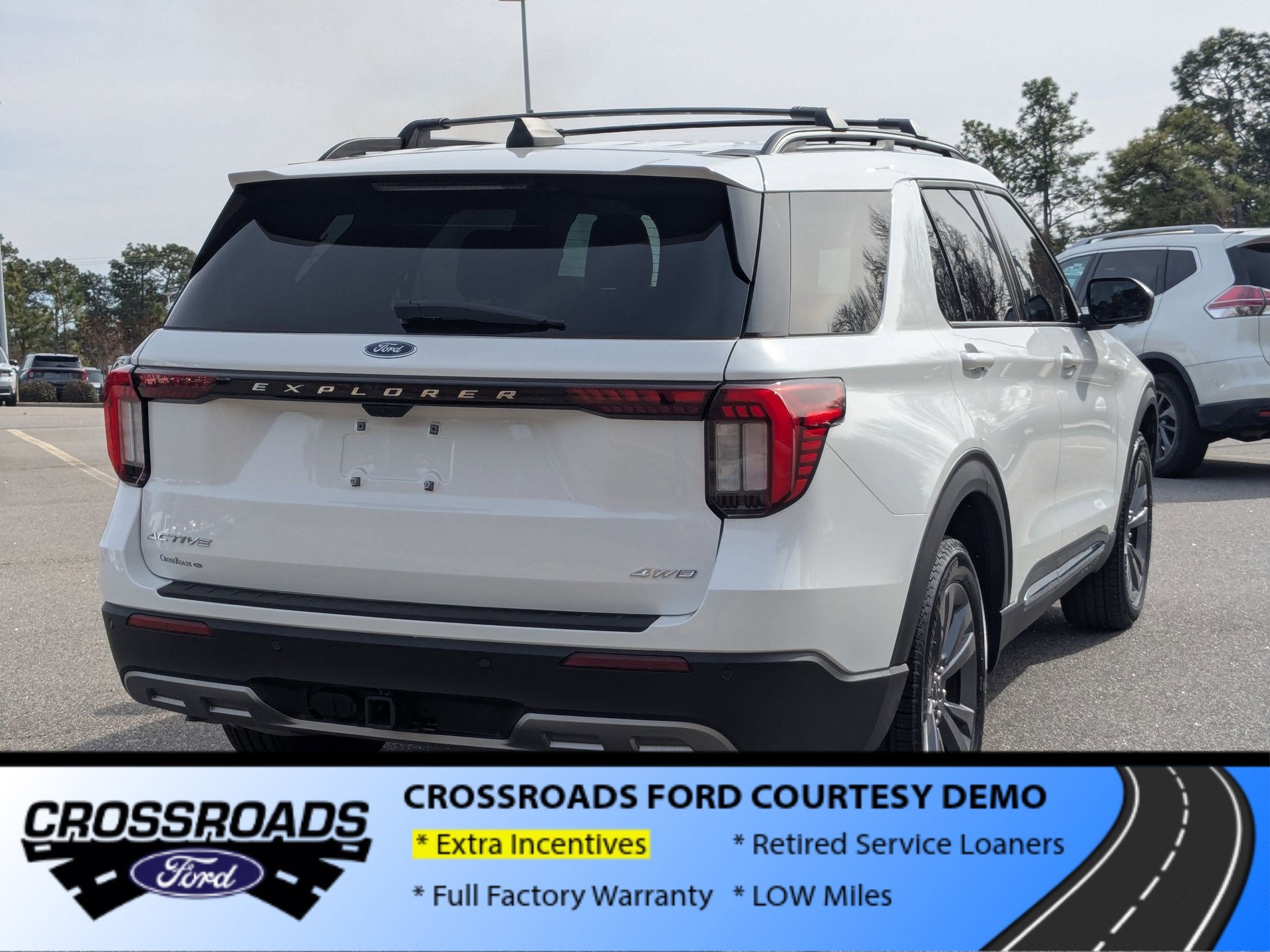 2025 Ford Explorer Active - Crossroads Courtesy Demo