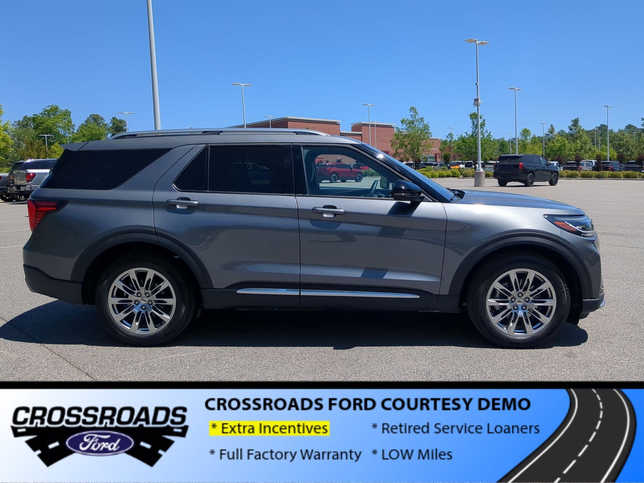 2026 Ford Explorer Platinum - Crossroads Courtesy Demo