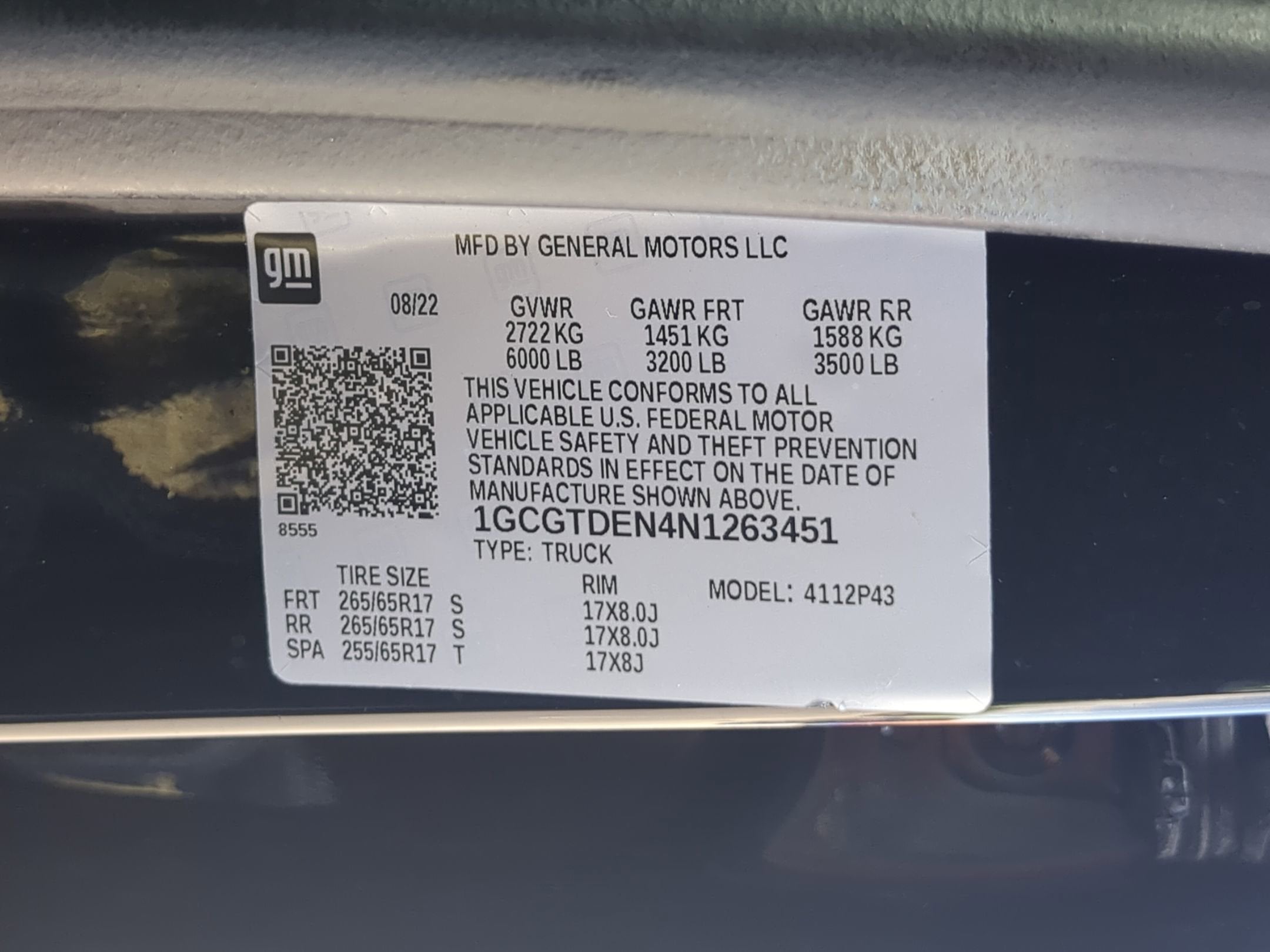 2022 Chevrolet Colorado 4WD Z71