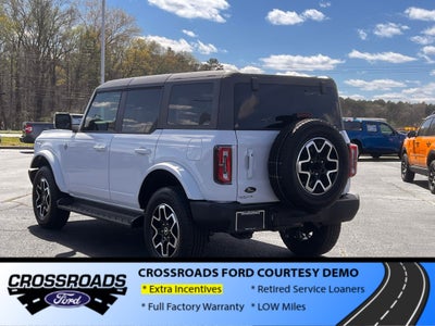 2025 Ford Bronco Outer Banks - Crossroads Courtesy Demo