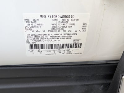 2020 Ford Explorer XLT