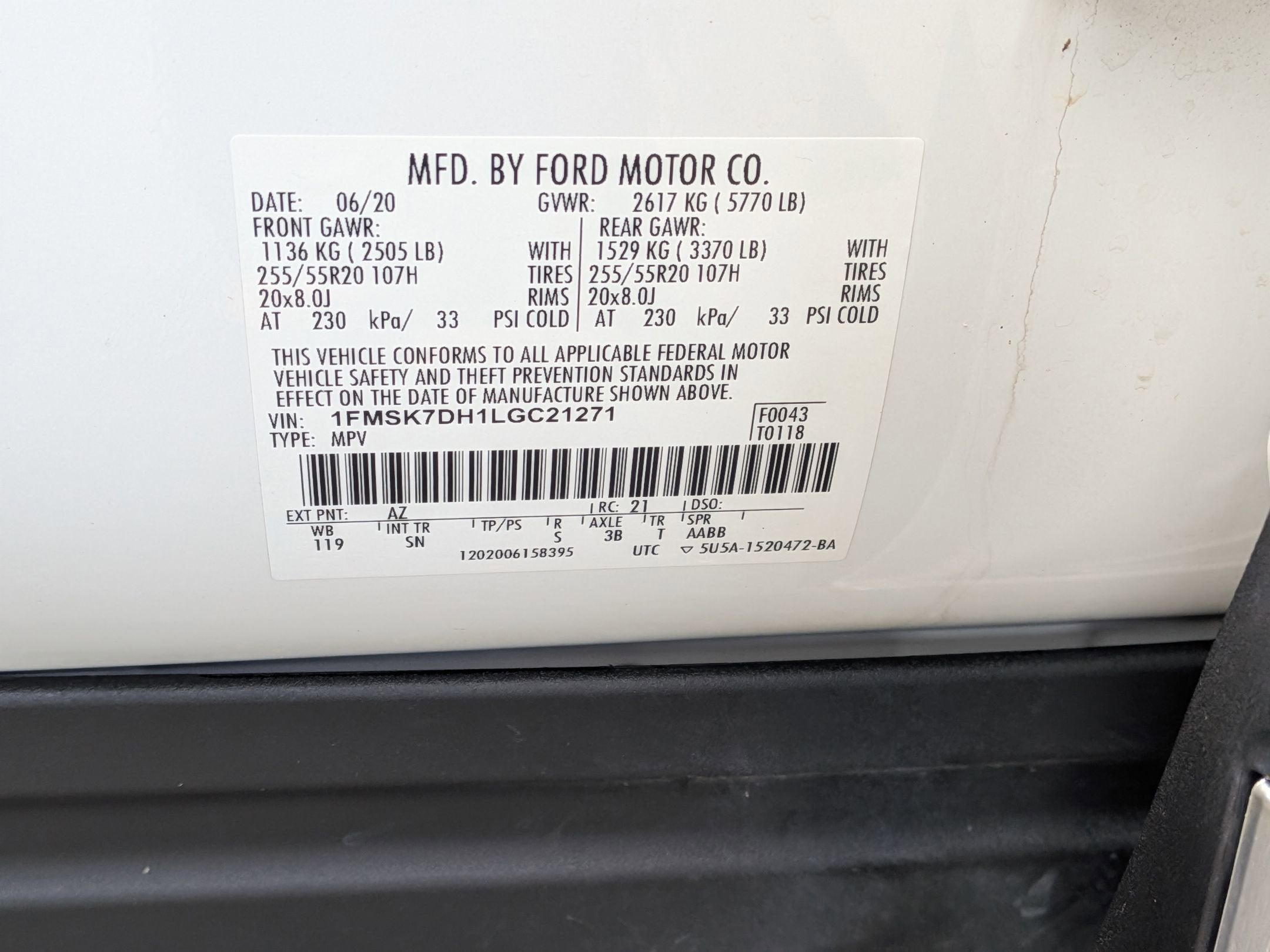 2020 Ford Explorer XLT