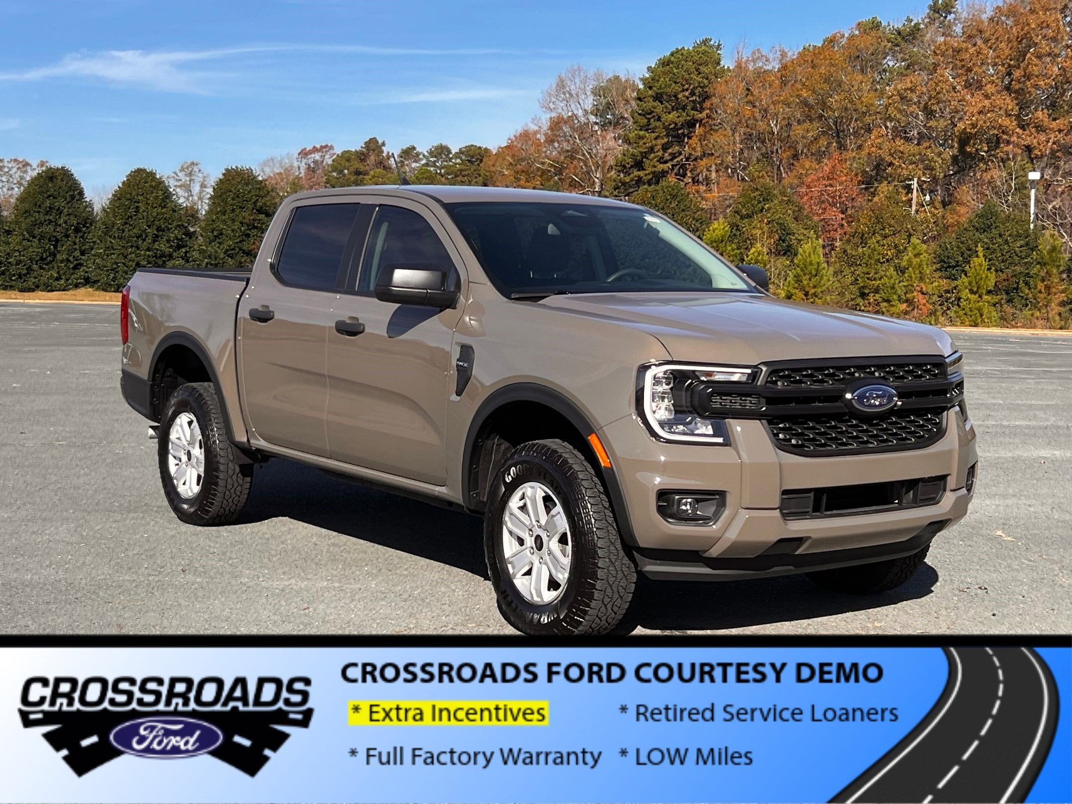 2025 Ford Ranger XL - Crossroads Courtesy Demo