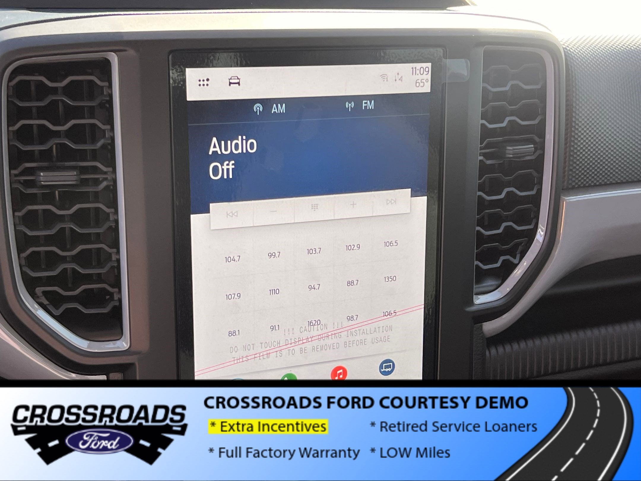 2025 Ford Ranger XL - Crossroads Courtesy Demo