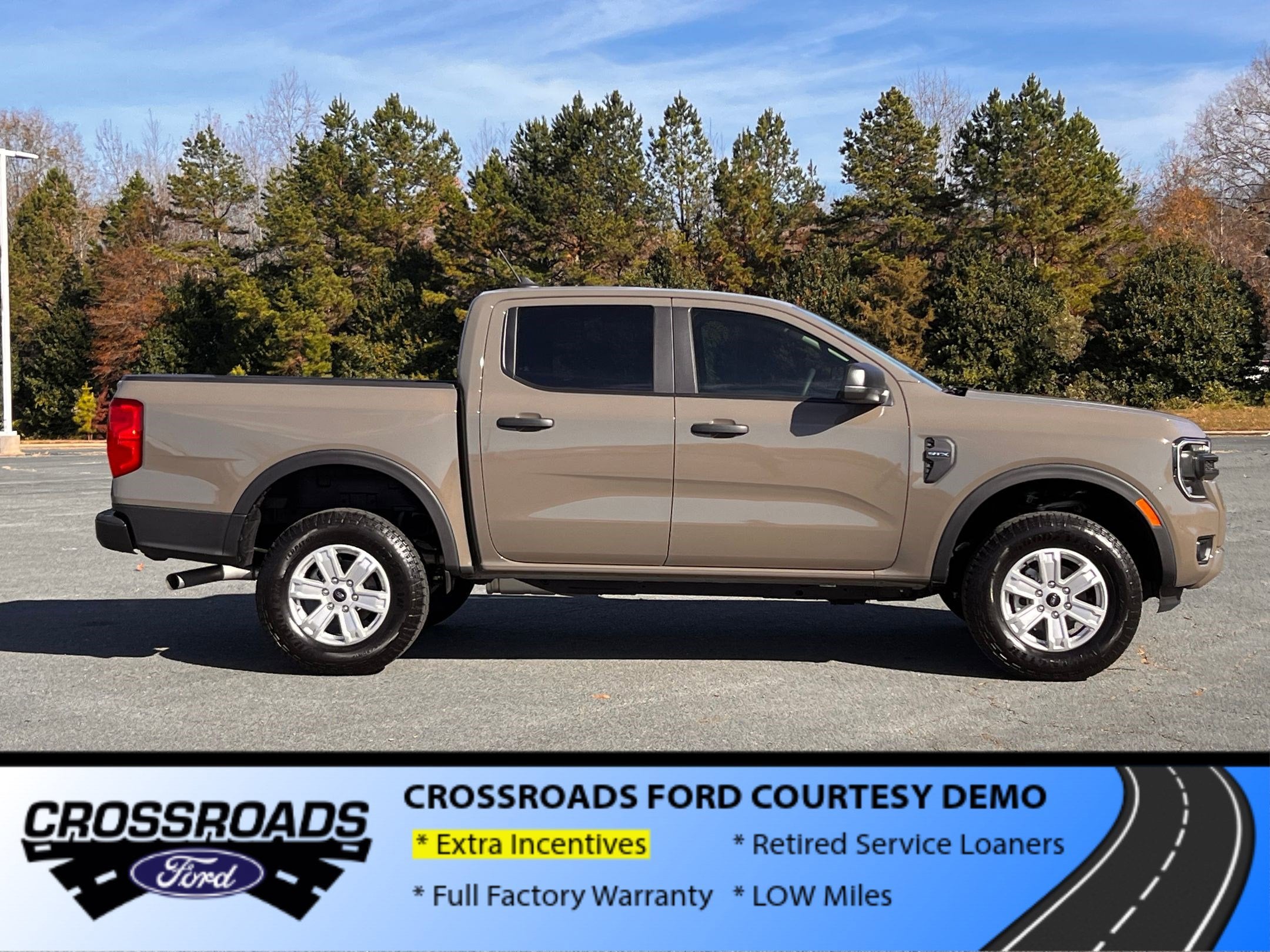 2025 Ford Ranger XL - Crossroads Courtesy Demo