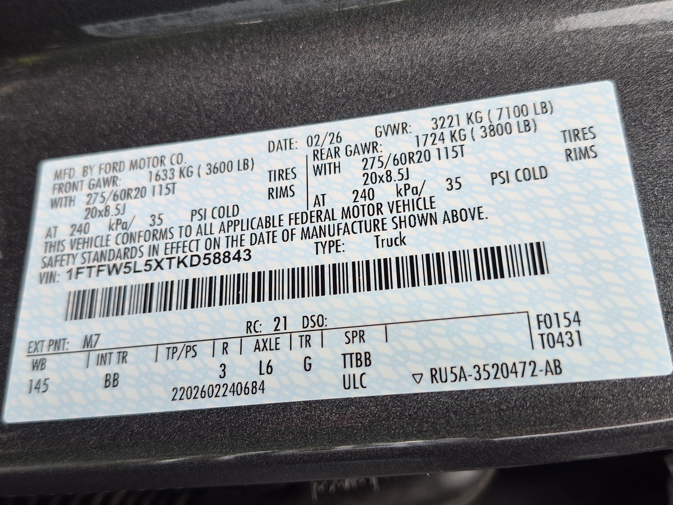 2026 Ford F-150 LARIAT