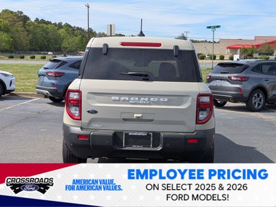 2025 Ford Bronco Sport Big Bend - Crossroads Courtesy Demo