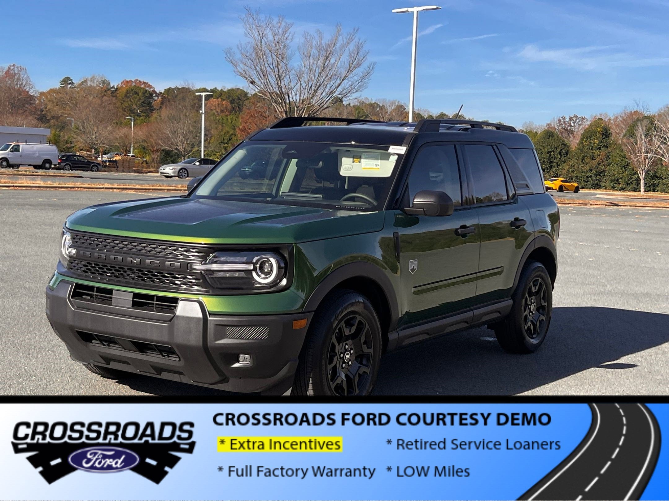 2025 Ford Bronco Sport Big Bend - Crossroads Courtesy Demo
