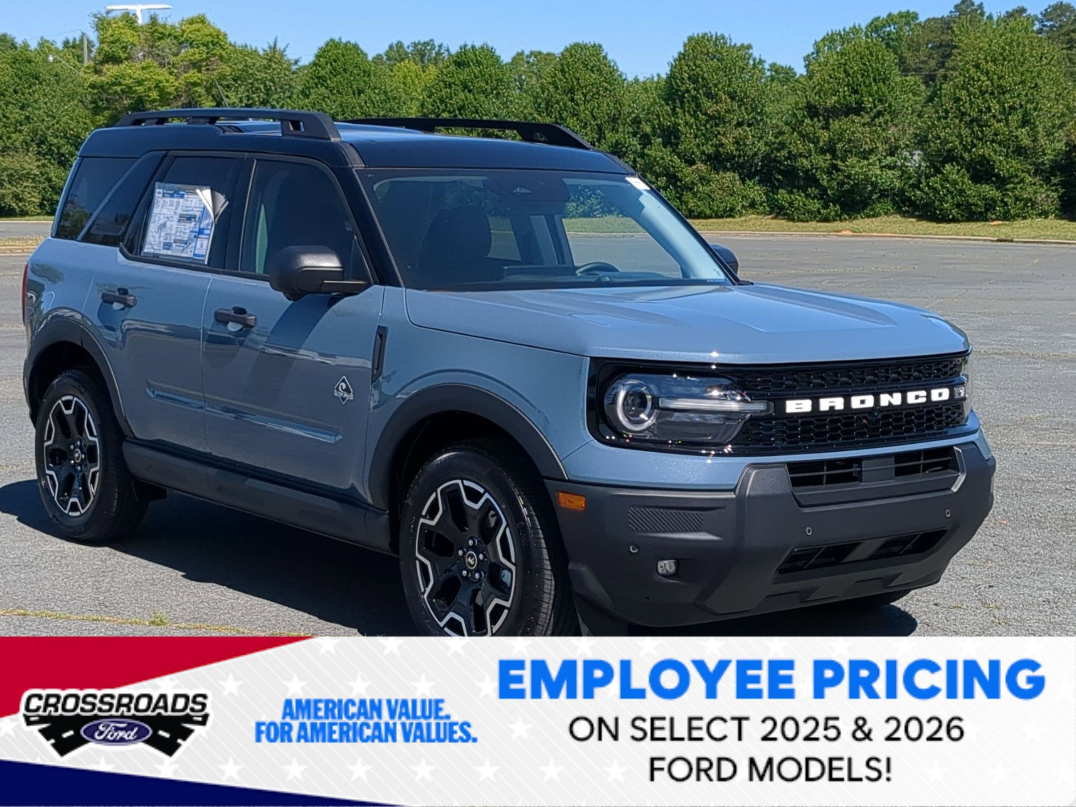 2026 Ford Bronco Sport Outer Banks - Crossroads Courtesy Demo