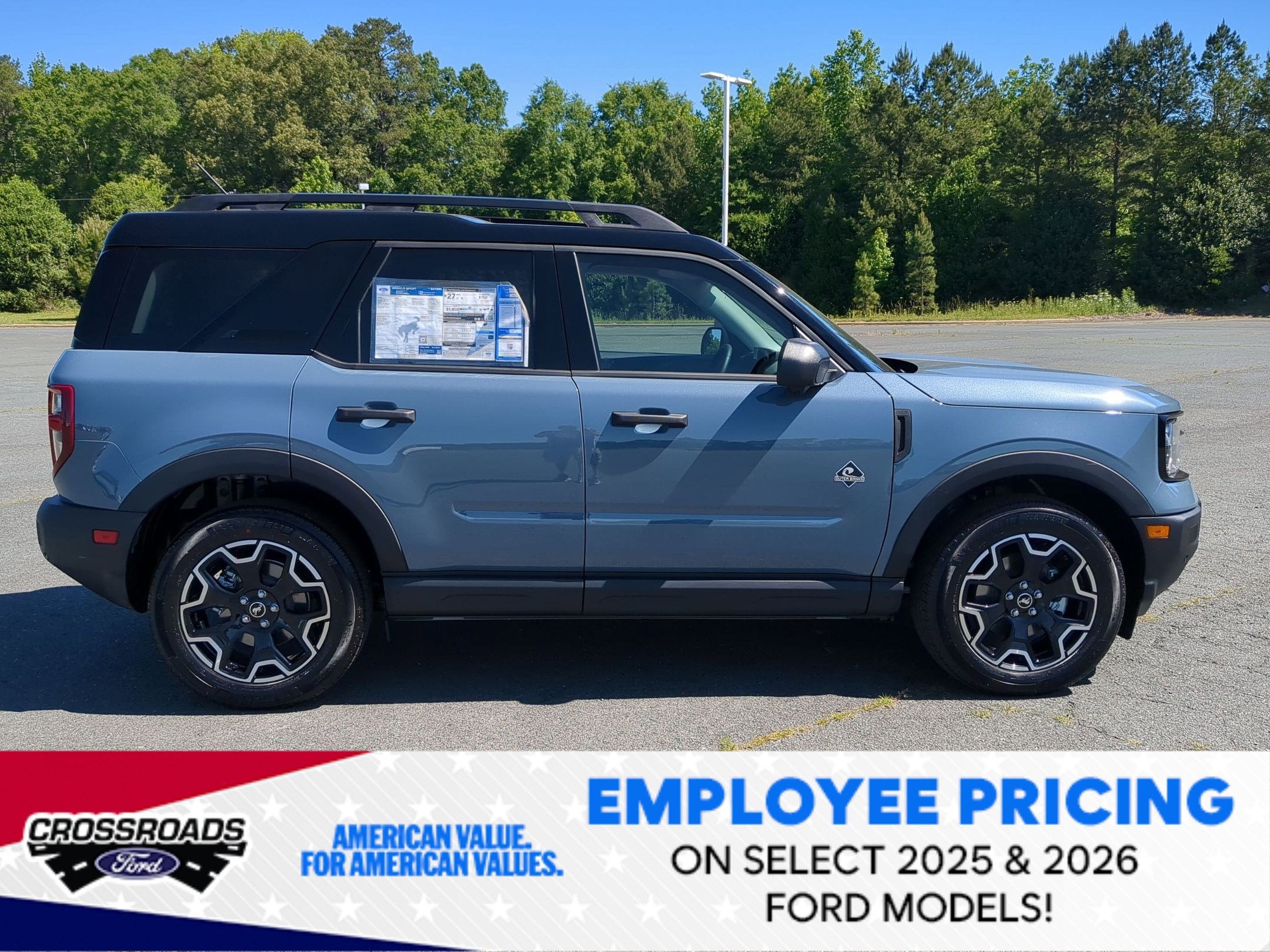 2026 Ford Bronco Sport Outer Banks - Crossroads Courtesy Demo