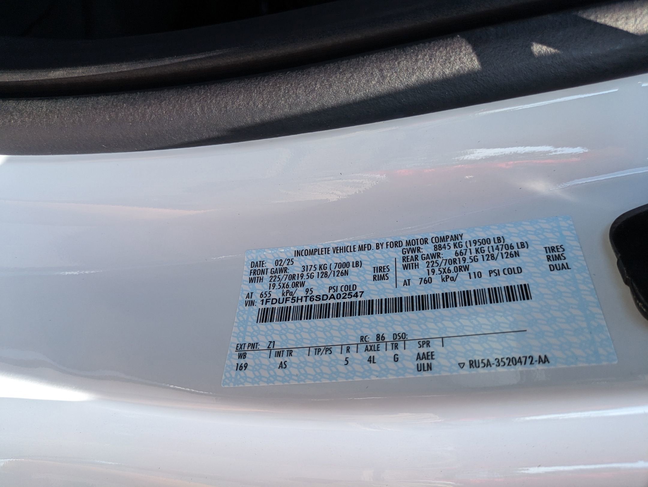 2025 Ford Super Duty F-550 DRW XL