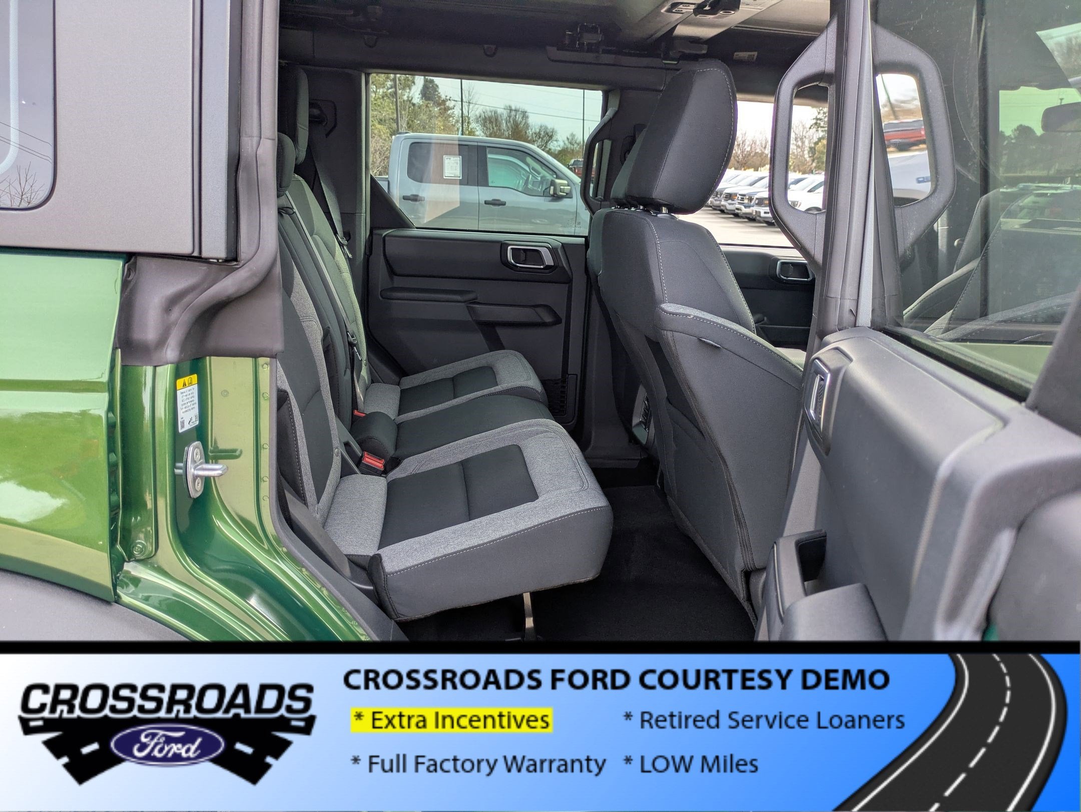 2025 Ford Bronco Base - Crossroads Courtesy Demo