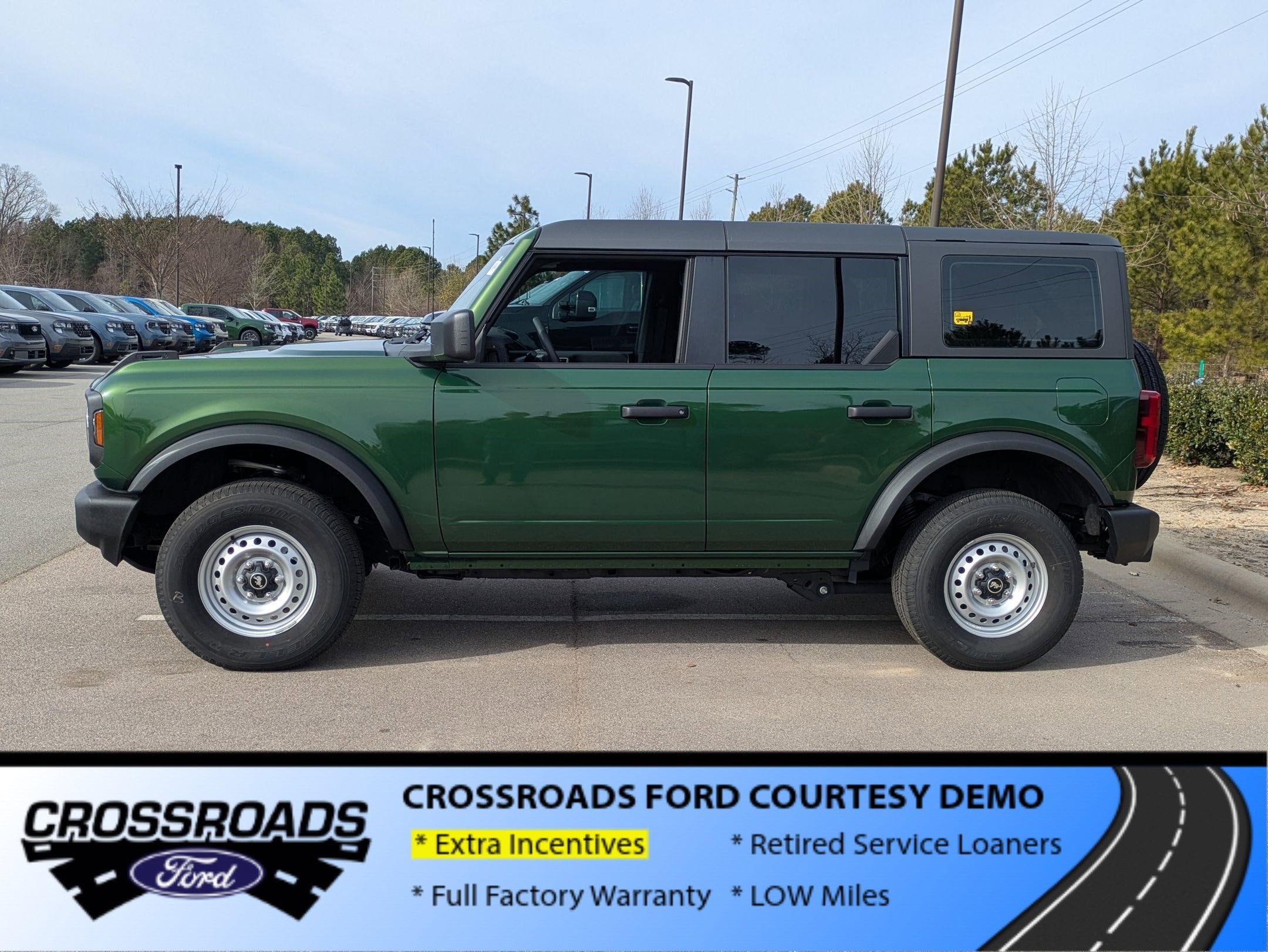 2025 Ford Bronco Base - Crossroads Courtesy Demo