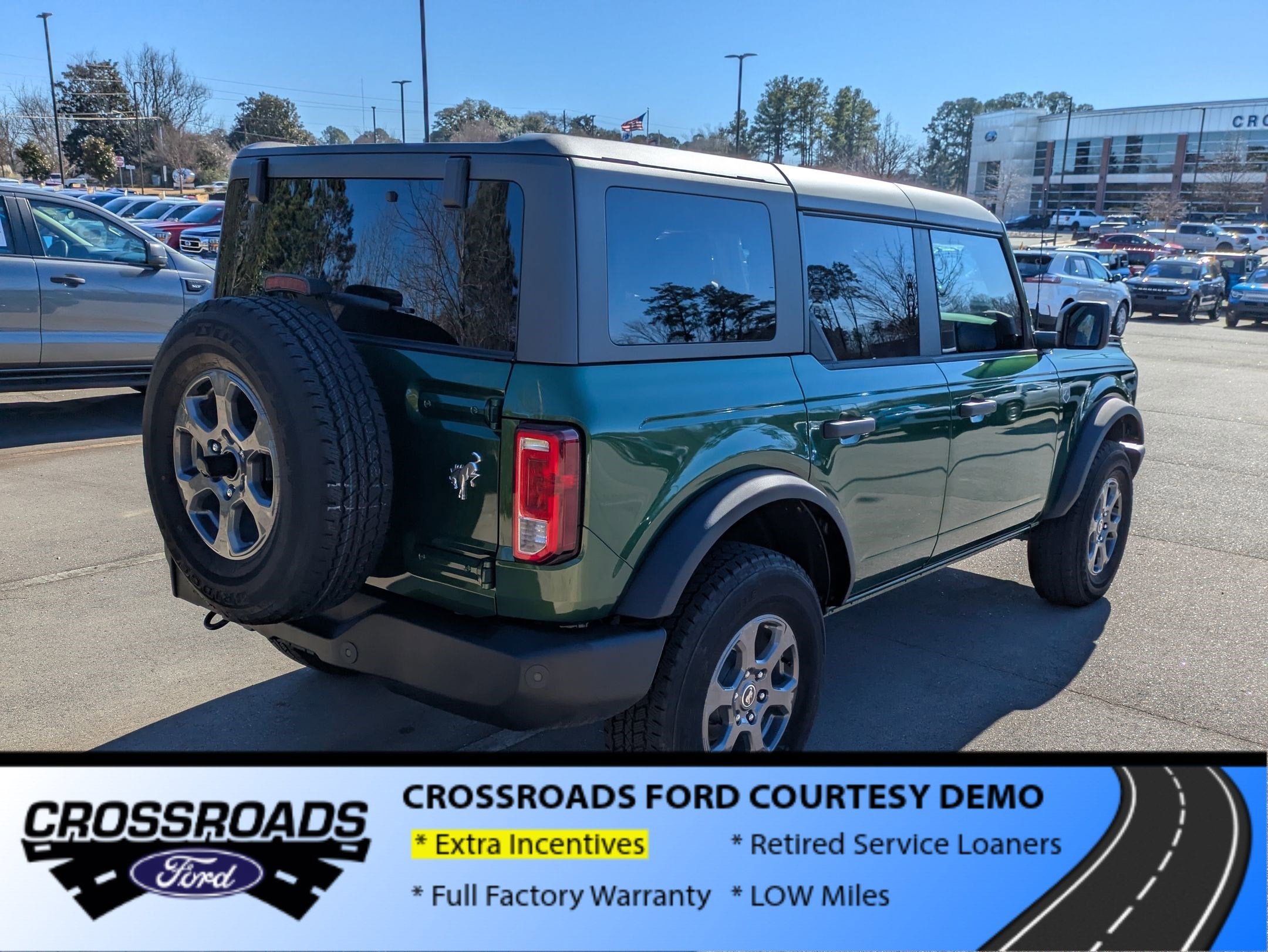 2025 Ford Bronco Big Bend - Crossroads Courtesy Demo