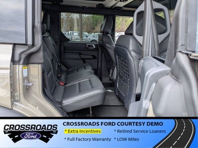2025 Ford Bronco Big Bend - Crossroads Courtesy Demo