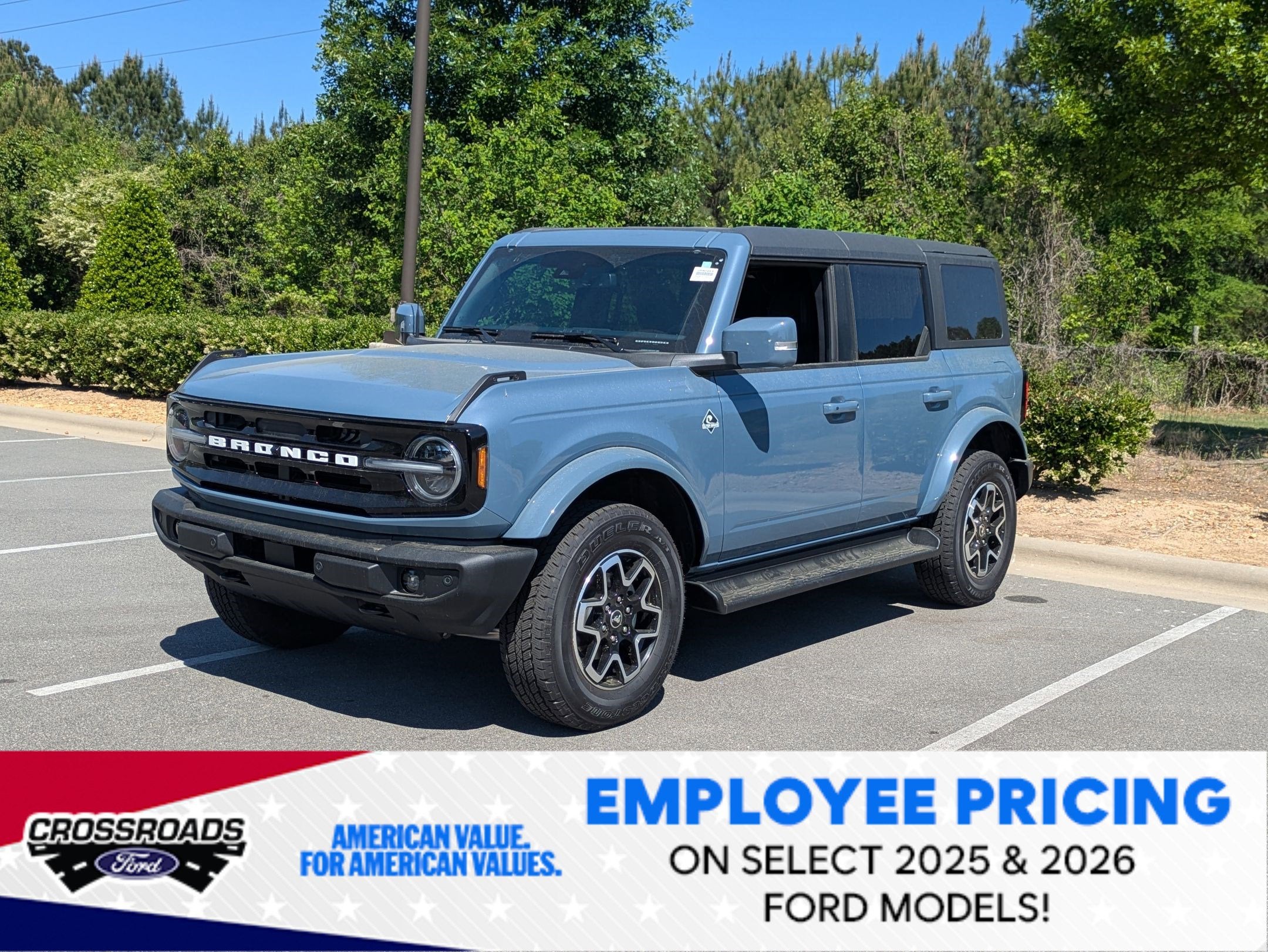 2025 Ford Bronco Outer Banks - Crossroads Courtesy Demo
