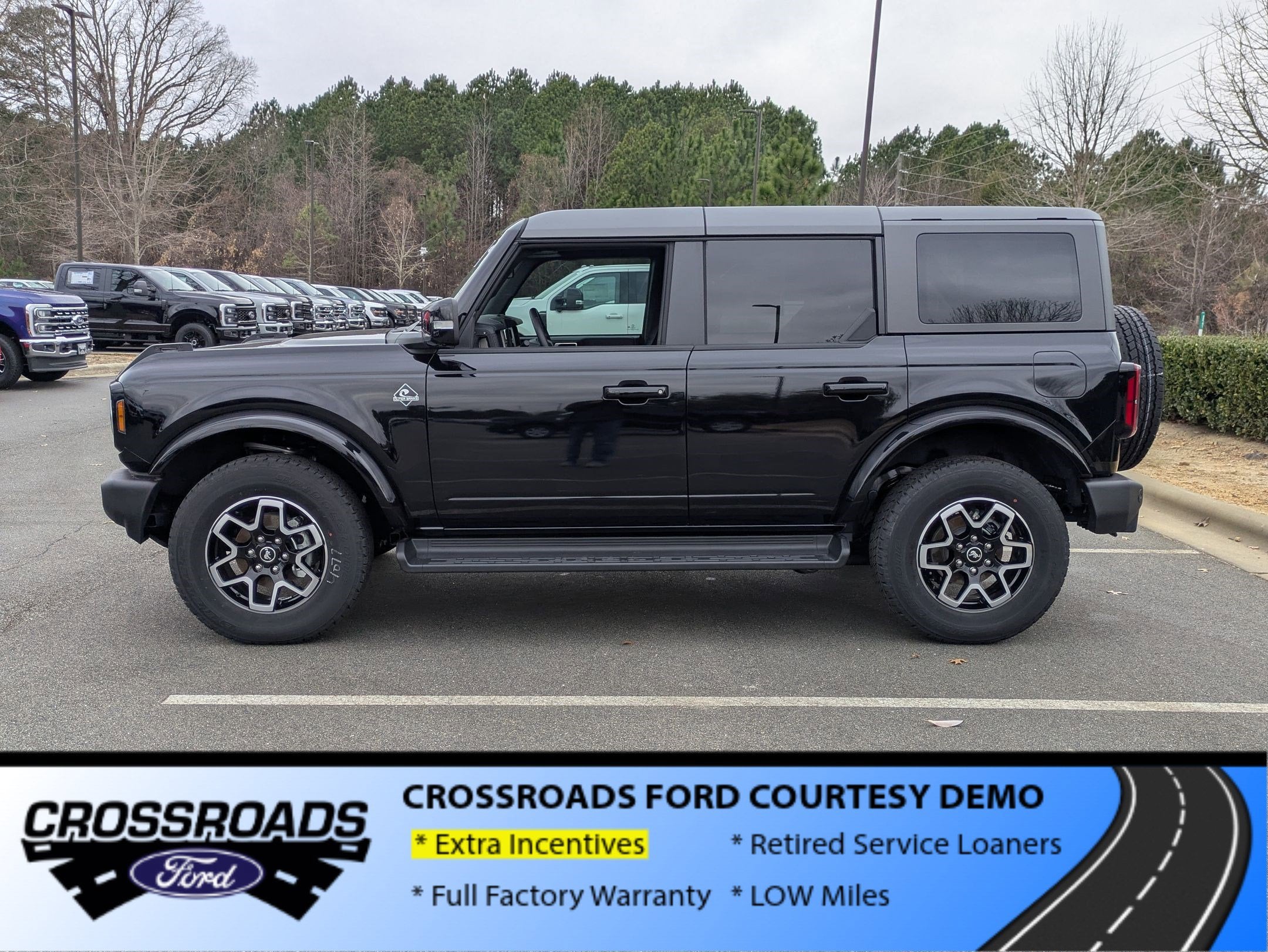 2025 Ford Bronco Outer Banks - Crossroads Courtesy Demo