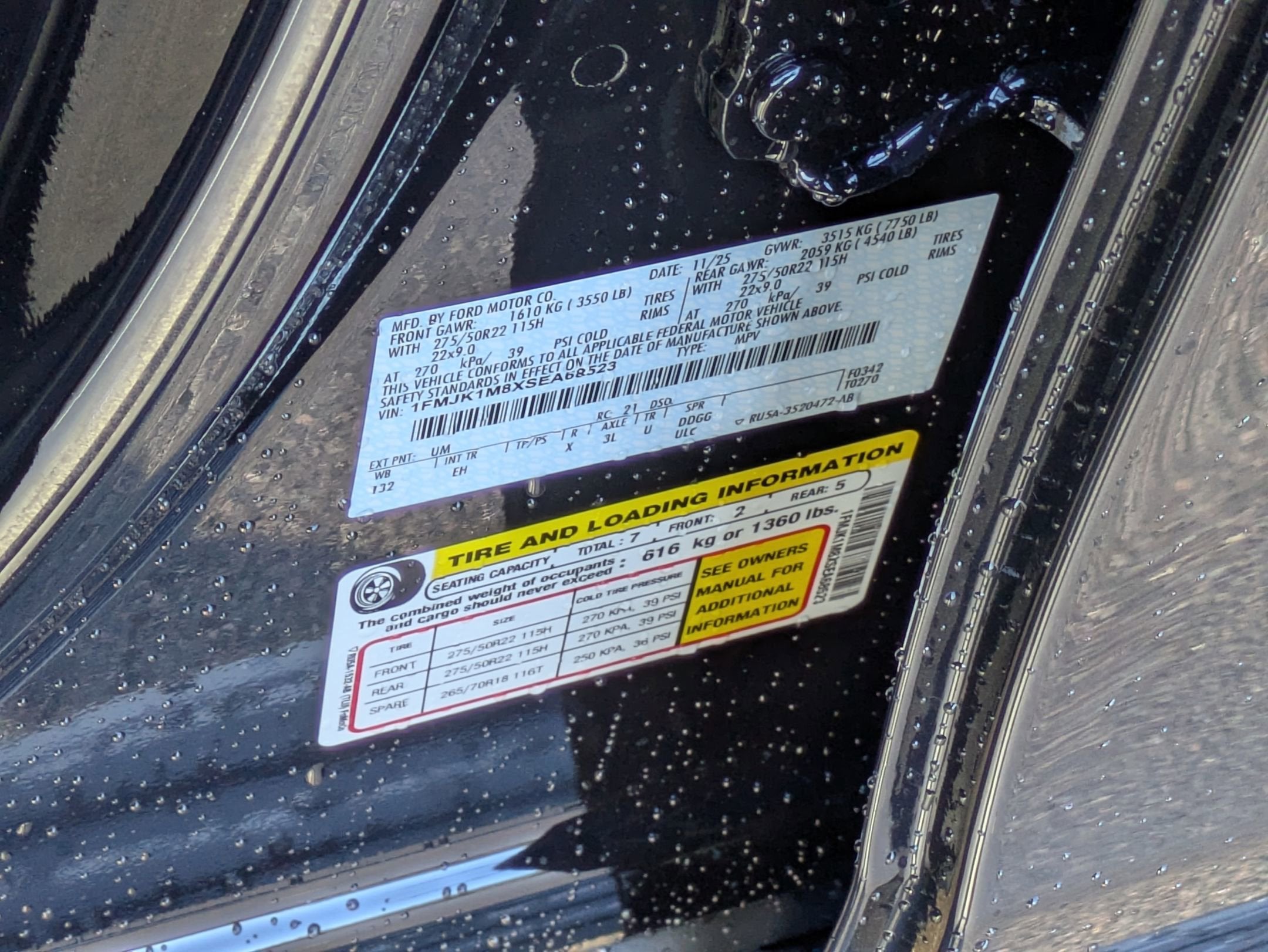 2025 Ford Expedition Max Platinum