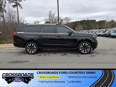 2025 Ford Expedition Max Platinum - Crossroads Courtesy Demo
