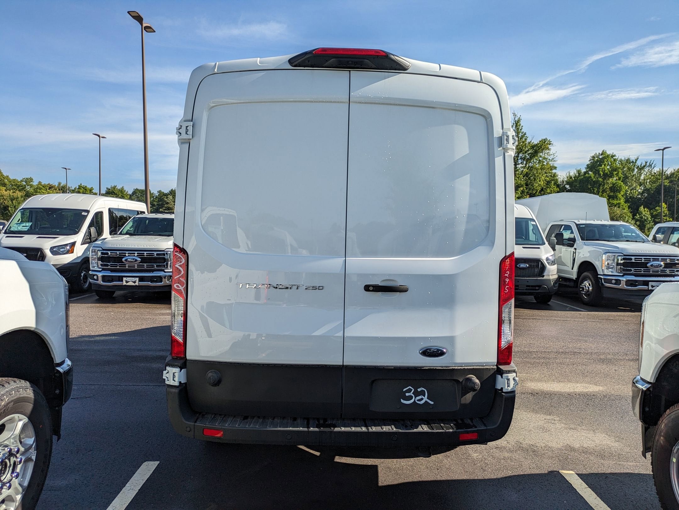 2025 Ford Transit Cargo Van T-250 RACKS AND BINS