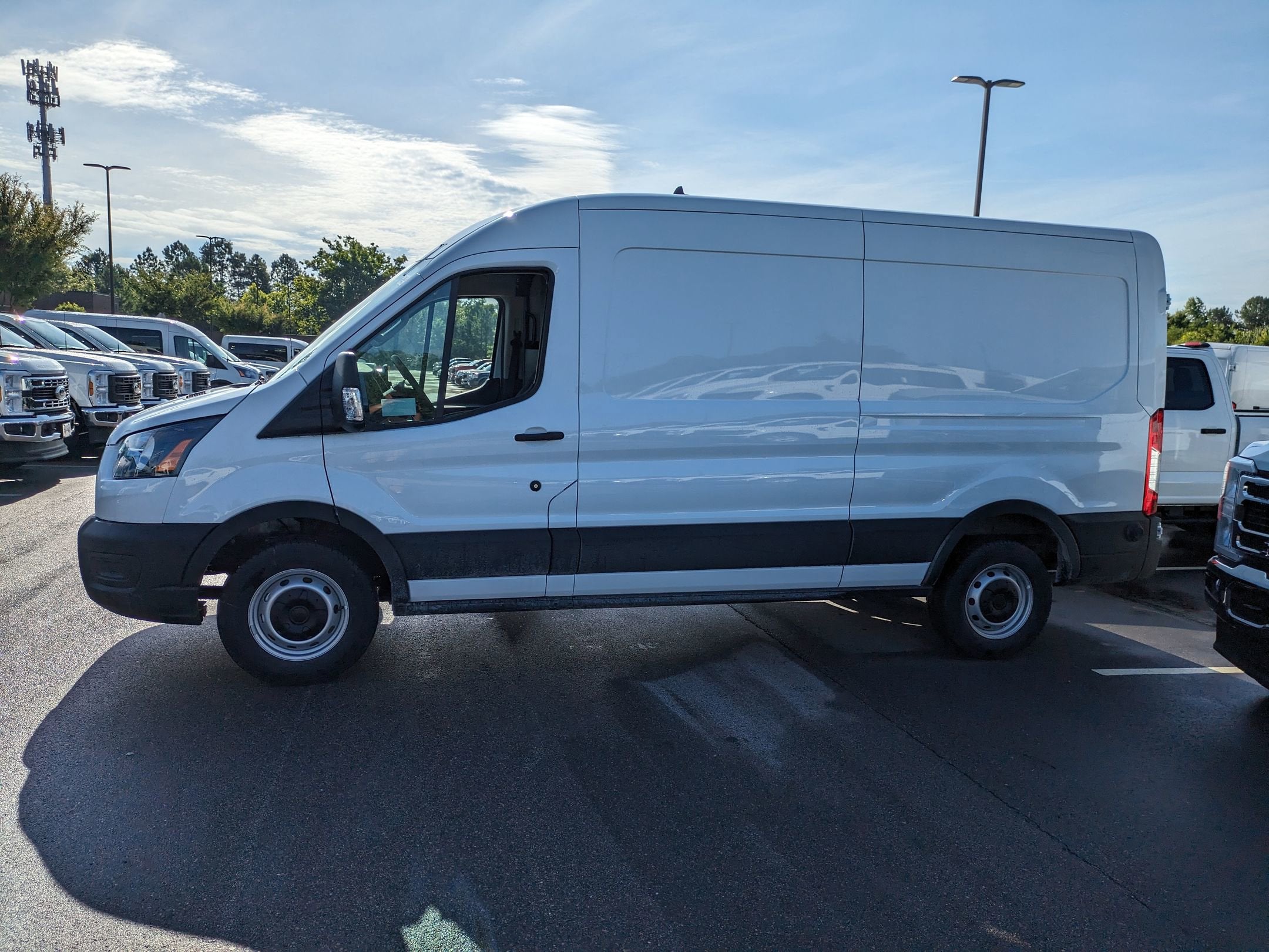 2025 Ford Transit Cargo Van T-250 RACKS AND BINS