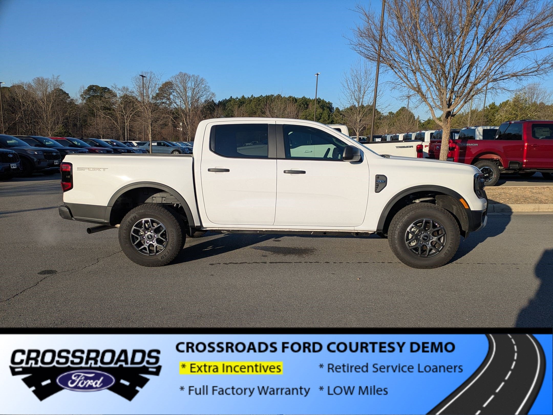 2025 Ford Ranger XLT - Crossroads Courtesy Demo