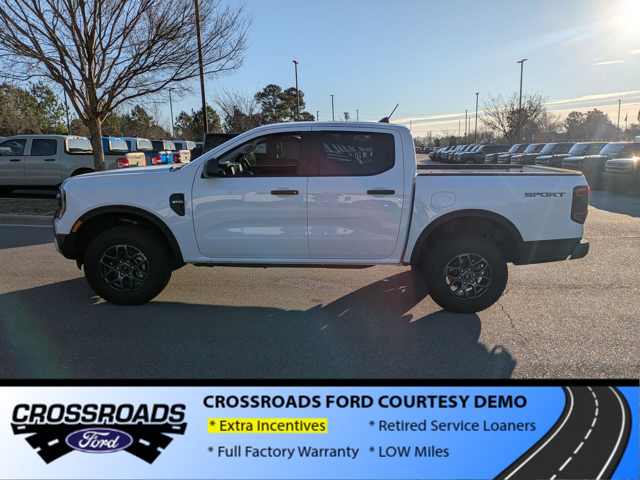 2025 Ford Ranger XLT - Crossroads Courtesy Demo