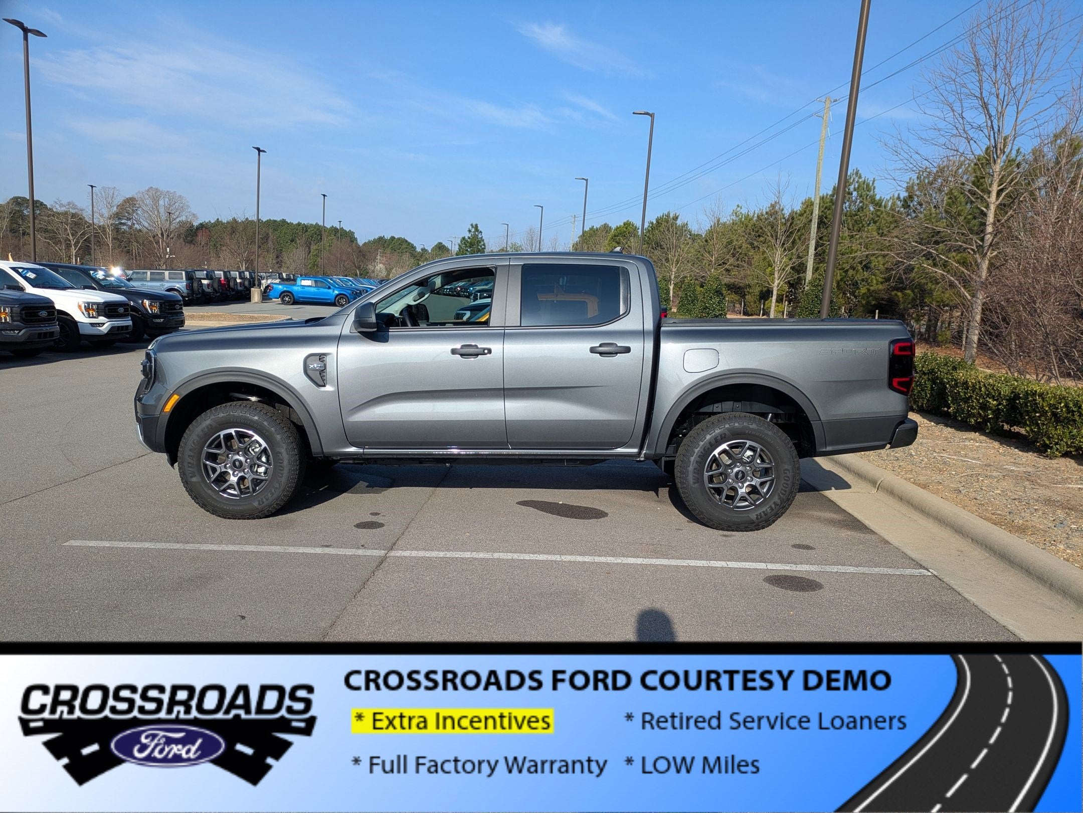 2025 Ford Ranger XLT - Crossroads Courtesy Demo